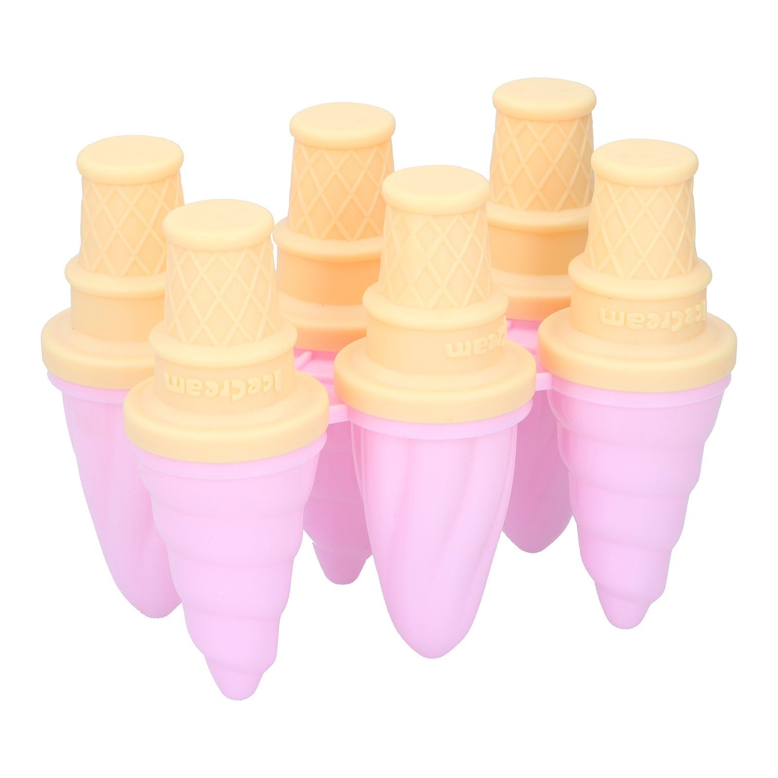 Neuetischkultur Eisportionierer Softeisform 6x 60ml., farbig sortiert Kunststoff