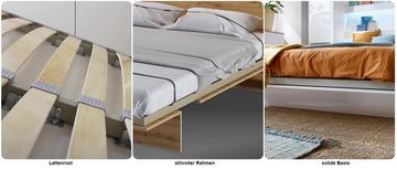 yourhouse24 Schrankbett Bed Concept BC-14 160x200 Wandklappbett Horizontal Lenart Gästebett