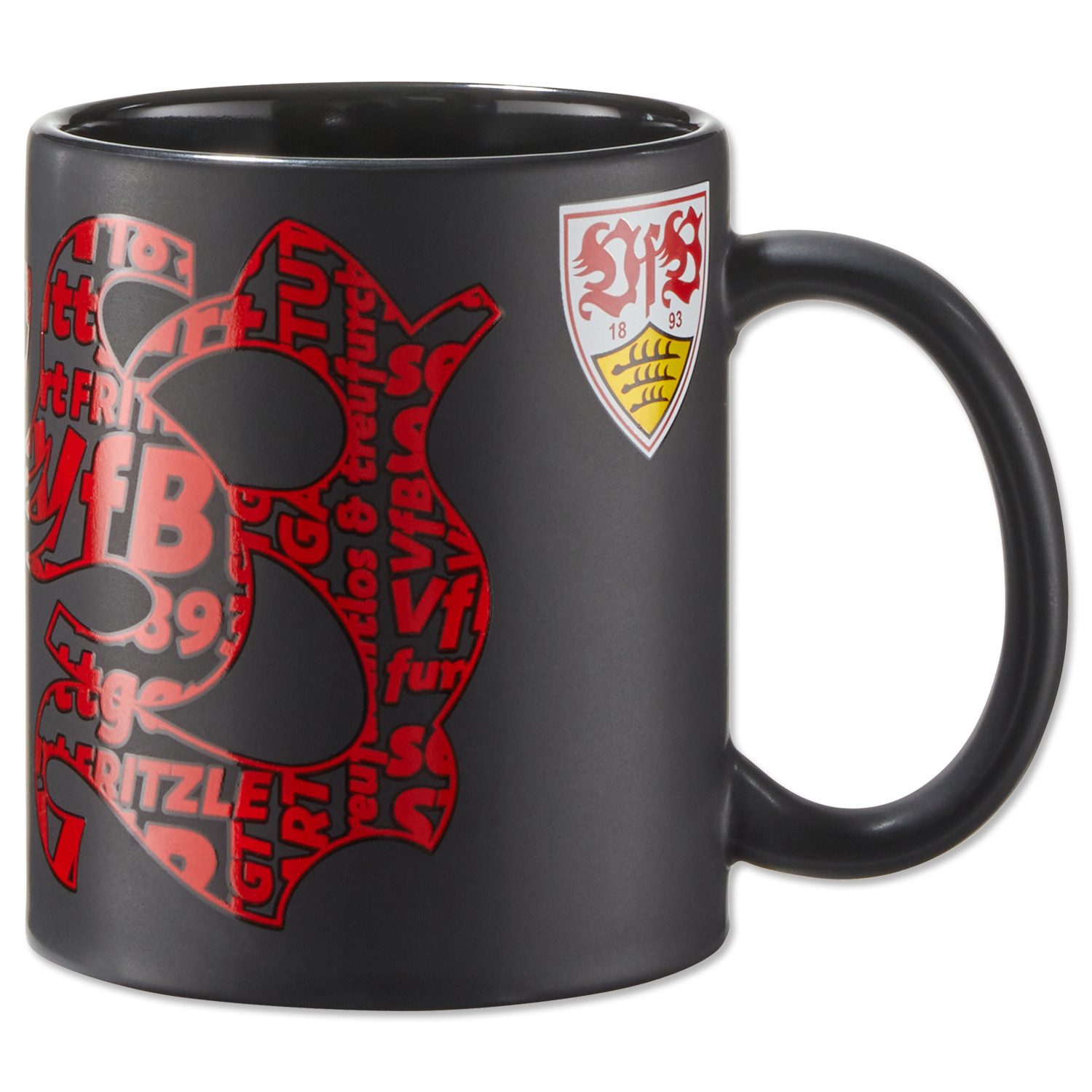 VfB Stuttgart Tasse VfB Stuttgart Tasse mit Metallic Emblem, Keramik