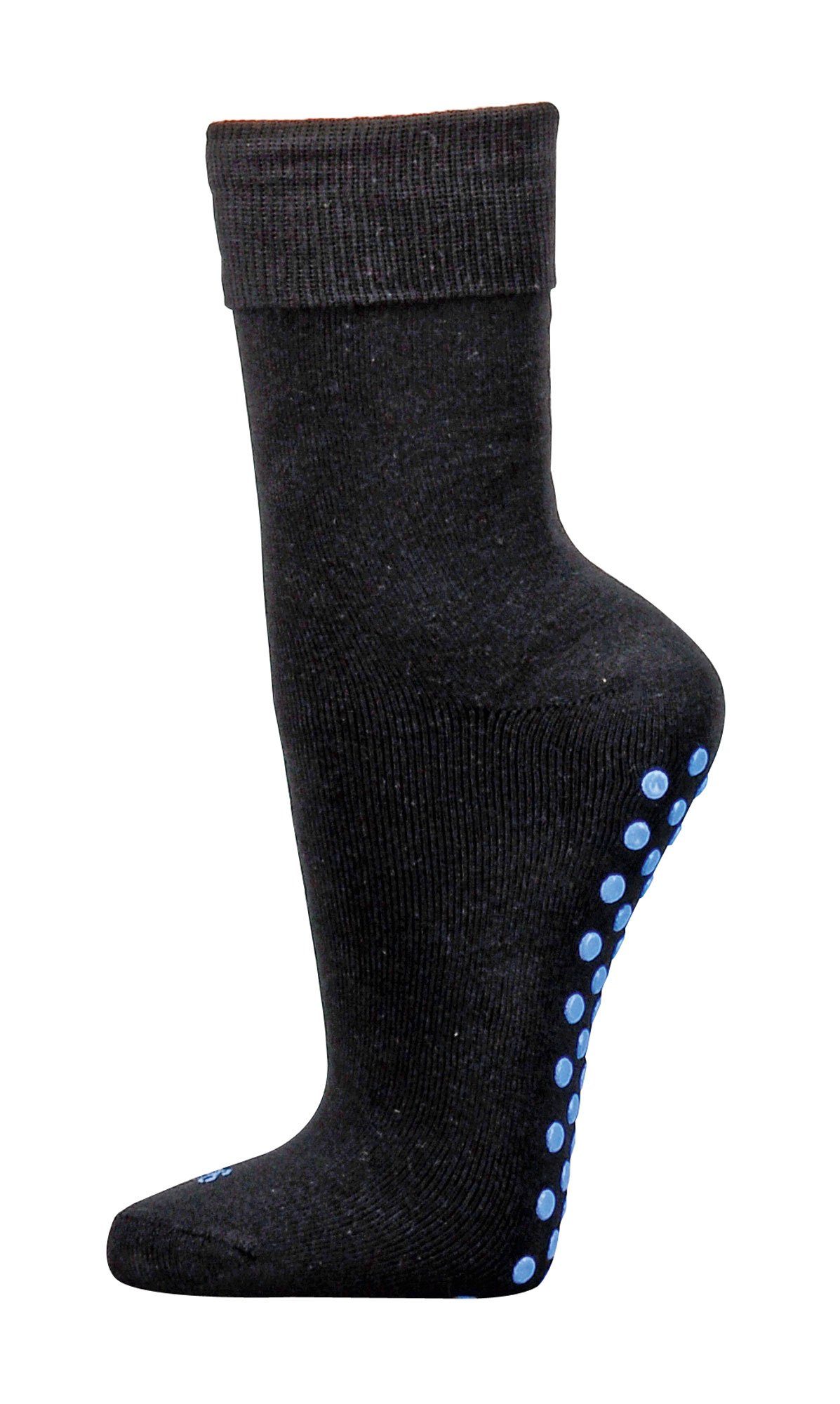 Wowerat ABS-Socken Stoppersocken Bauwolle Damen Herren Kinder Gr. 35-50 (2 Paar) ABS Dots