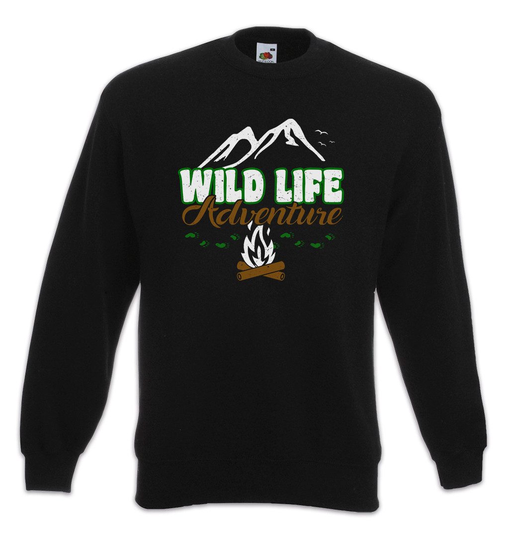 Sweatshirt Wild Life Adventure Logo Sweatshirt Outdoor Trekking Wandern Camping