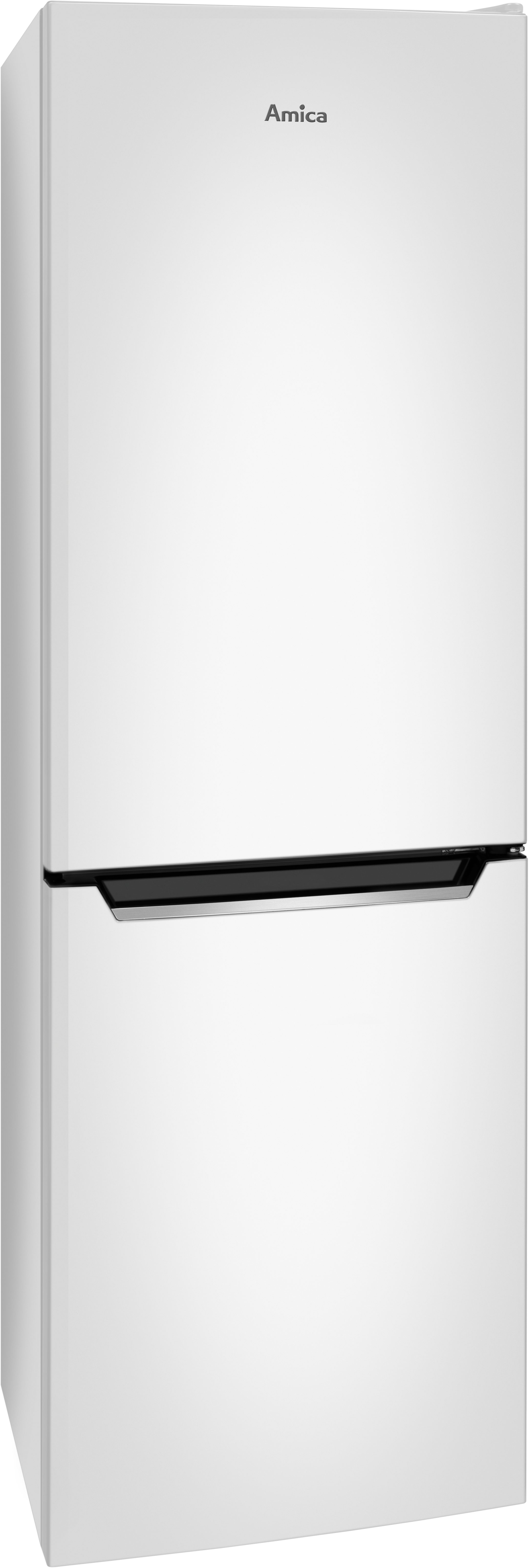 Amica Kühl-/Gefrierkombination AKG 3840 W, 144 cm hoch, 47,4 cm breit, Großzügiger Stauraum auf kompakter Fläche