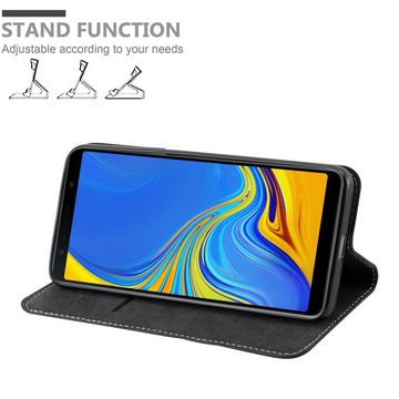 Cadorabo Handyhülle Samsung Galaxy A7 2018 Samsung Galaxy A7 2018, Klappbare Handy Schutzhülle - Hülle - mit Standfunktion und Kartenfach