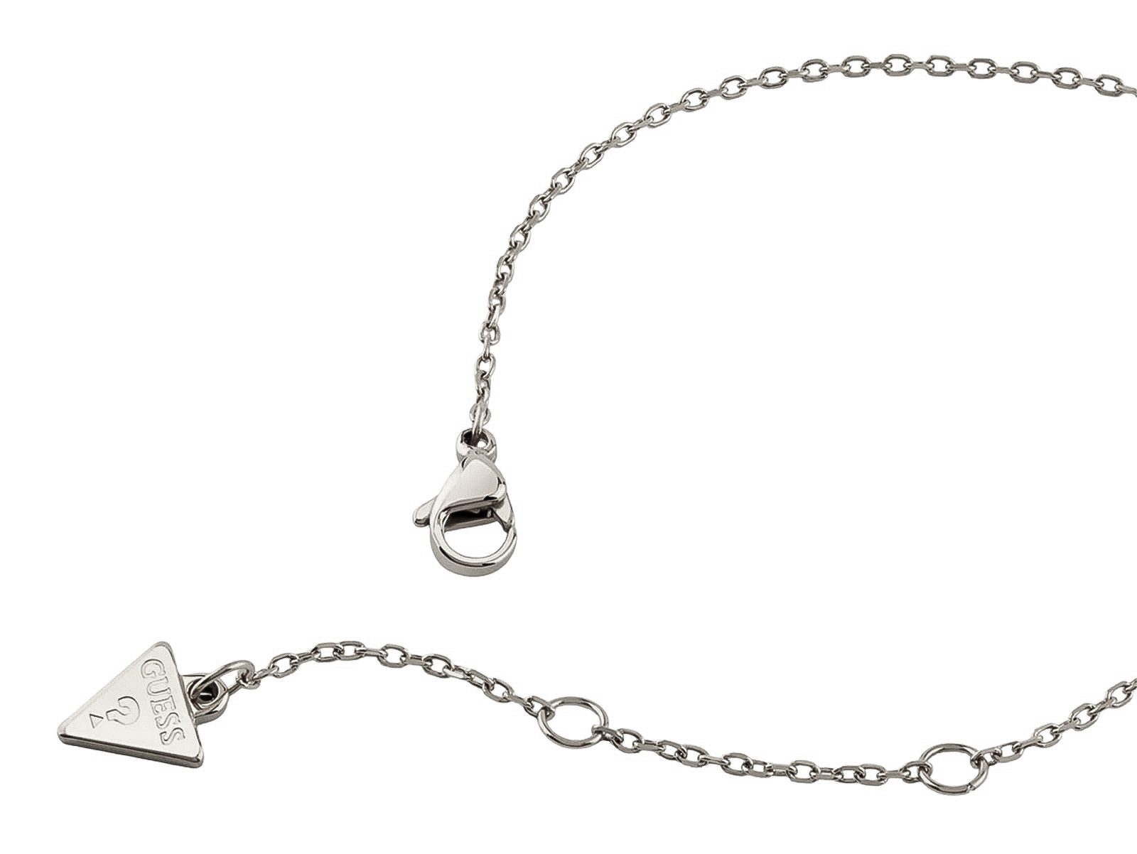 Guess Herzkette 16-18" Heart Links Necklace