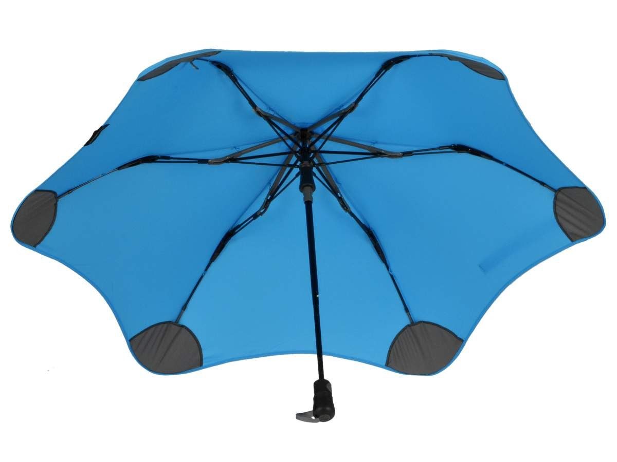 Durchmesser Taschenregenschirm blau Metro, Regenschirm, für Taschenschirm, und unterwegs, Blunt 96cm Auto