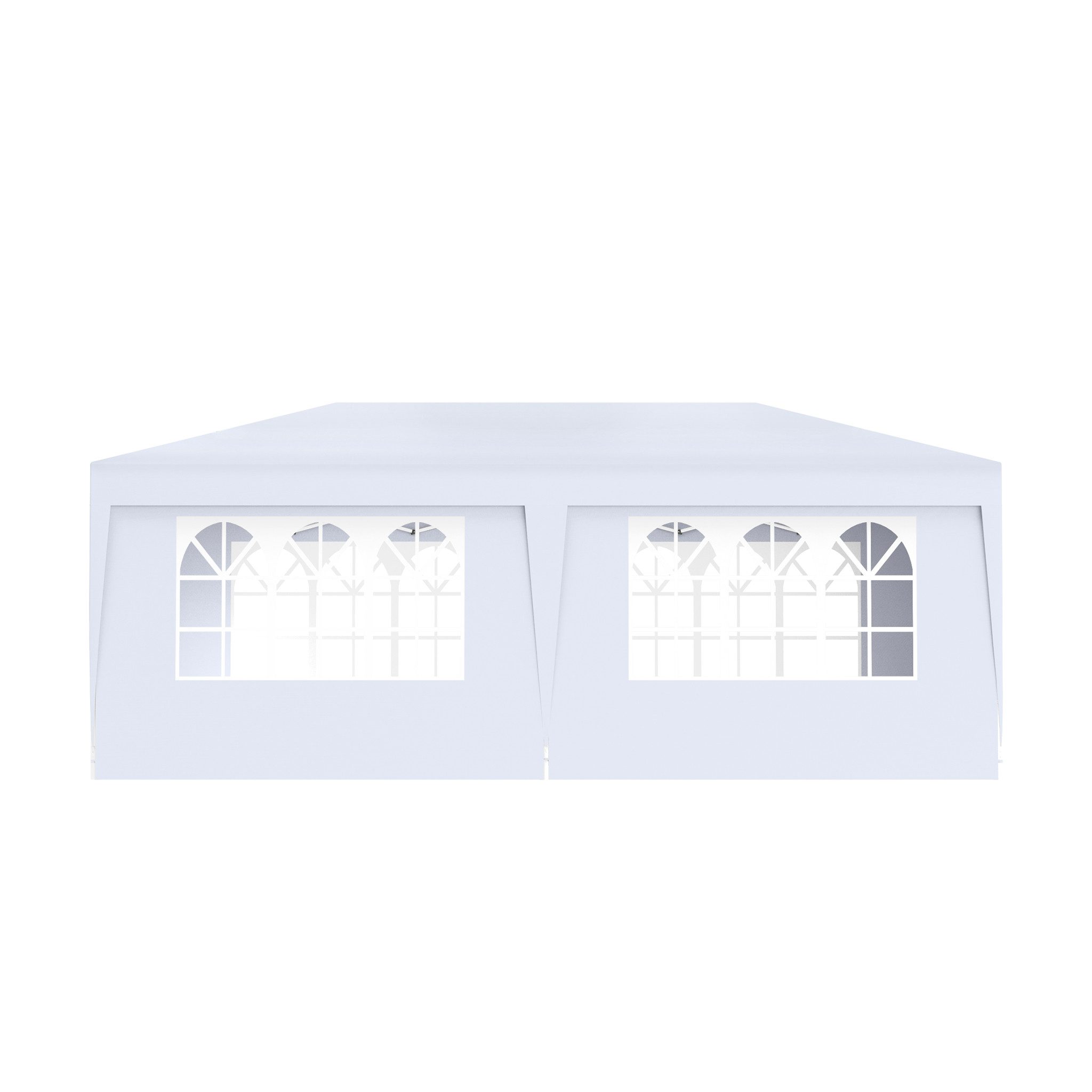 FIVMEN Pavillon 3x6m Faltpavillon mit 6 Seitenwände Höhenverstellbar Gartenpavillon, Partyzelt Gartenzelt UV Schutz Camping Pavillon für Party, Festival