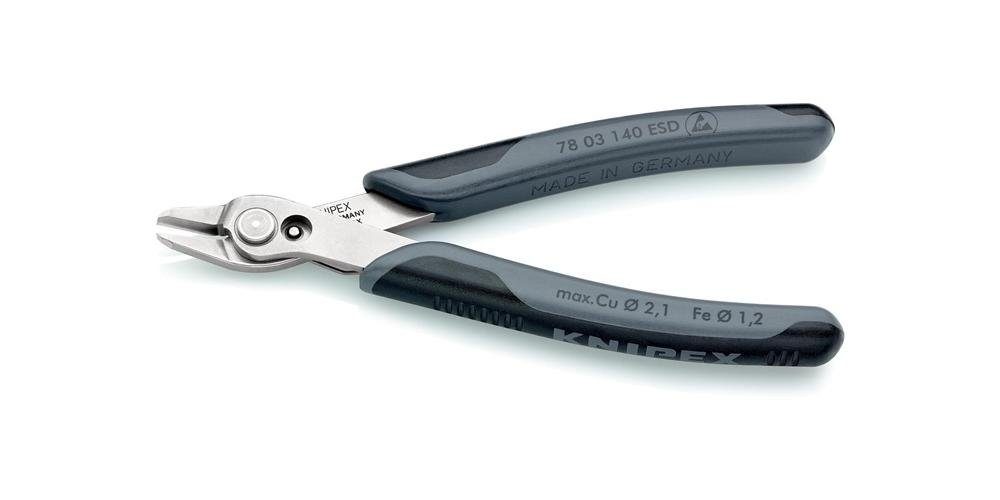 Knipex Seitenschneider Super-Knips® mm 140 Facette Länge nein Elektronik-Seitenschneider poliert