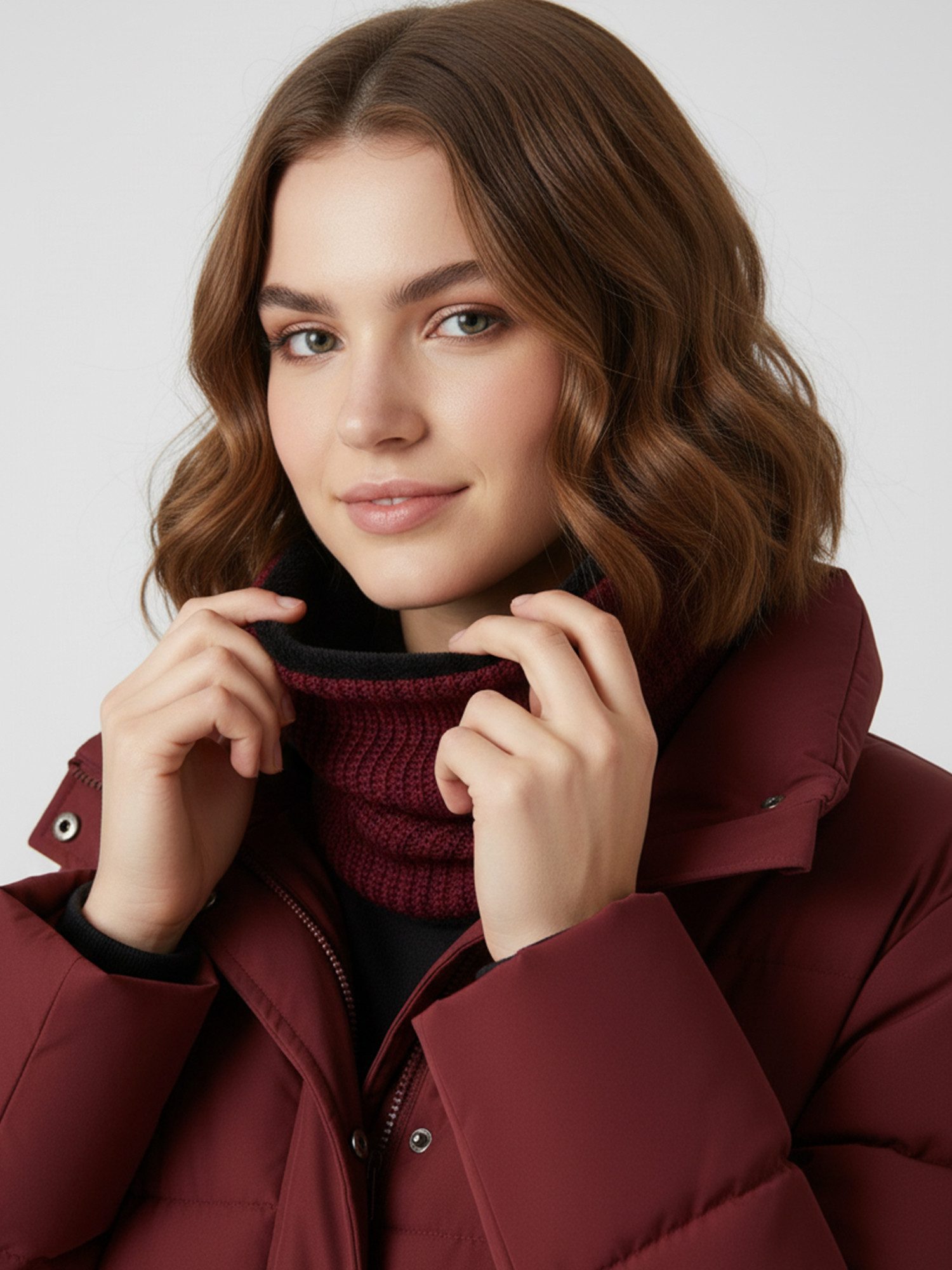 Loop Knit Neckwarmer - Schlauchschal, Halstuch, Halsschal