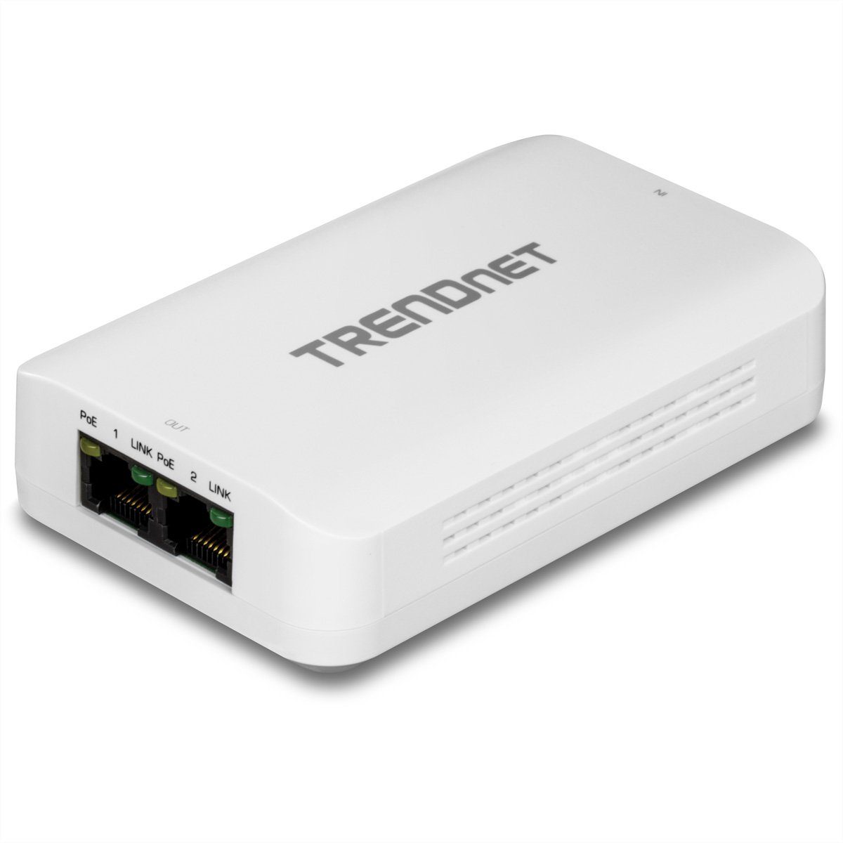 (2-Port PoE++ Netzwerk-Switch Extender Gigabit) Trendnet TPE-BE200