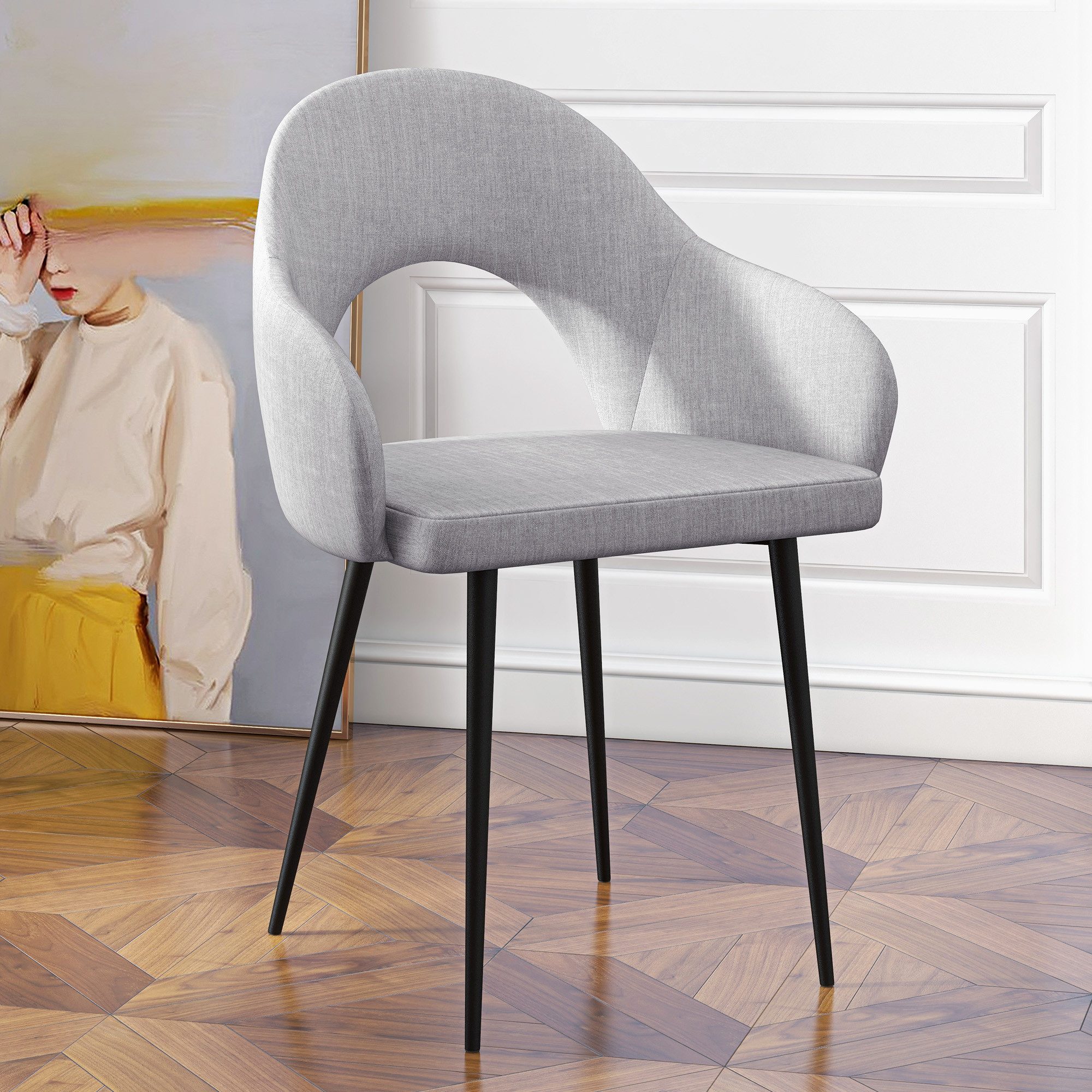 HOMCOM Relaxsessel Wohnzimmerstuhl, Bürostuhl, Polsterstuhl, Sessel günstig online kaufen