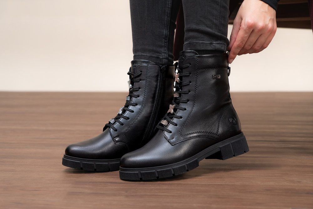 Remonte Schnürstiefelette Outdoorboots, Schnürboots mit wasserabweisender TEX-Membran