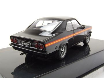 ixo Models Modellauto Opel Manta A GT/E Black Magic 1974 schwarz Modellauto 1:43 ixo models, Maßstab 1:43