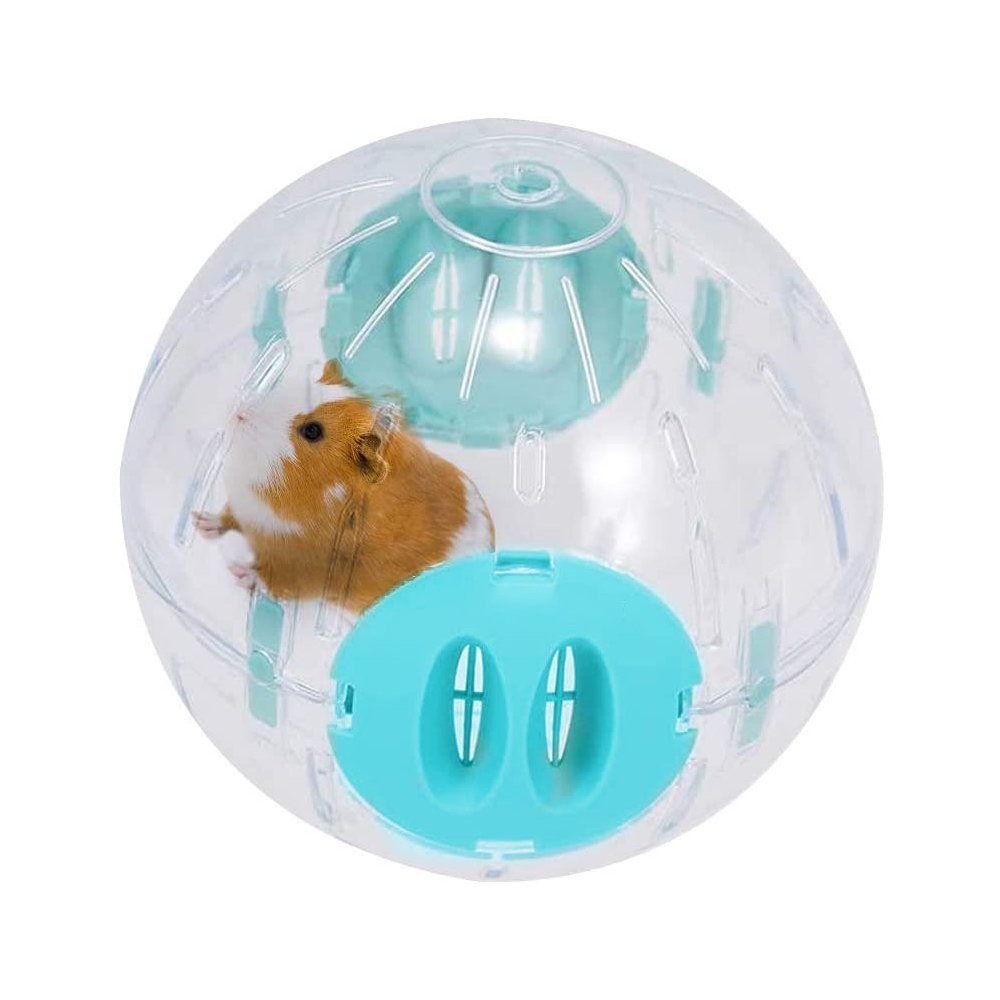 GelldG Tierlaufkugel »Hamster Ball, 14,5cm Transparent Hamsterrad Laufkugel  für Hamster & Mäuse Plastik Spielzeug Langeweile beseitigen und die  Aktivität steigern (Blau)«