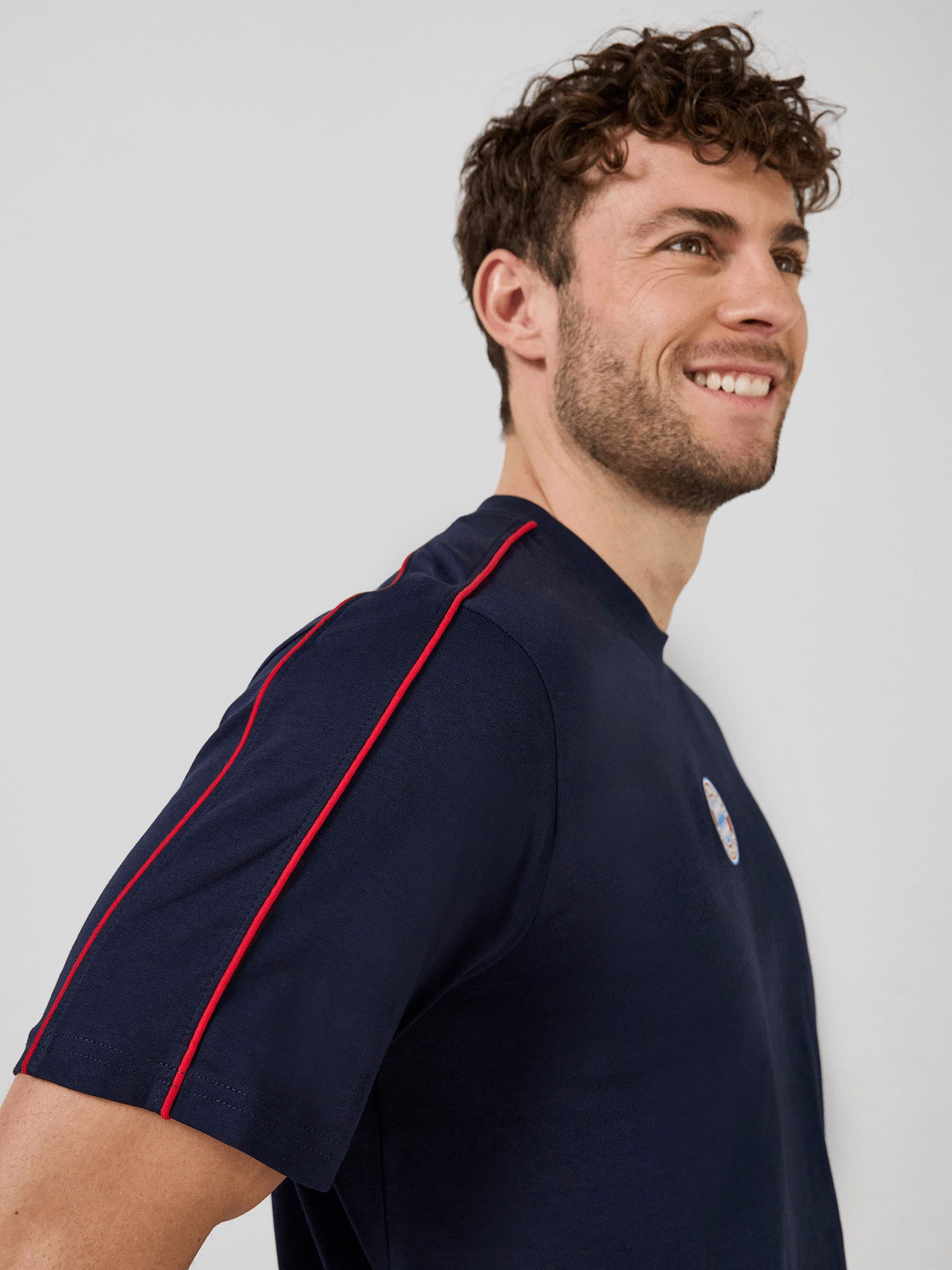 FC Bayern München T-Shirt FC Bayern München, T-Shirt Essentials, Herren, Navy
