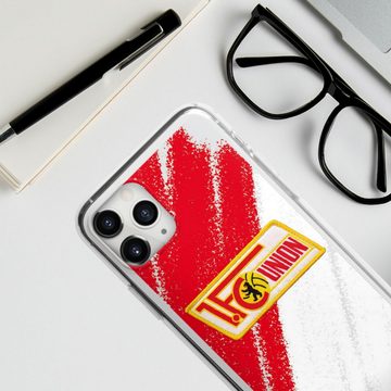 DeinDesign Handyhülle Offizielles Lizenzprodukt 1. FC Union Berlin Logo, Apple iPhone 11 Pro Max Silikon Hülle Bumper Case Handy Schutzhülle