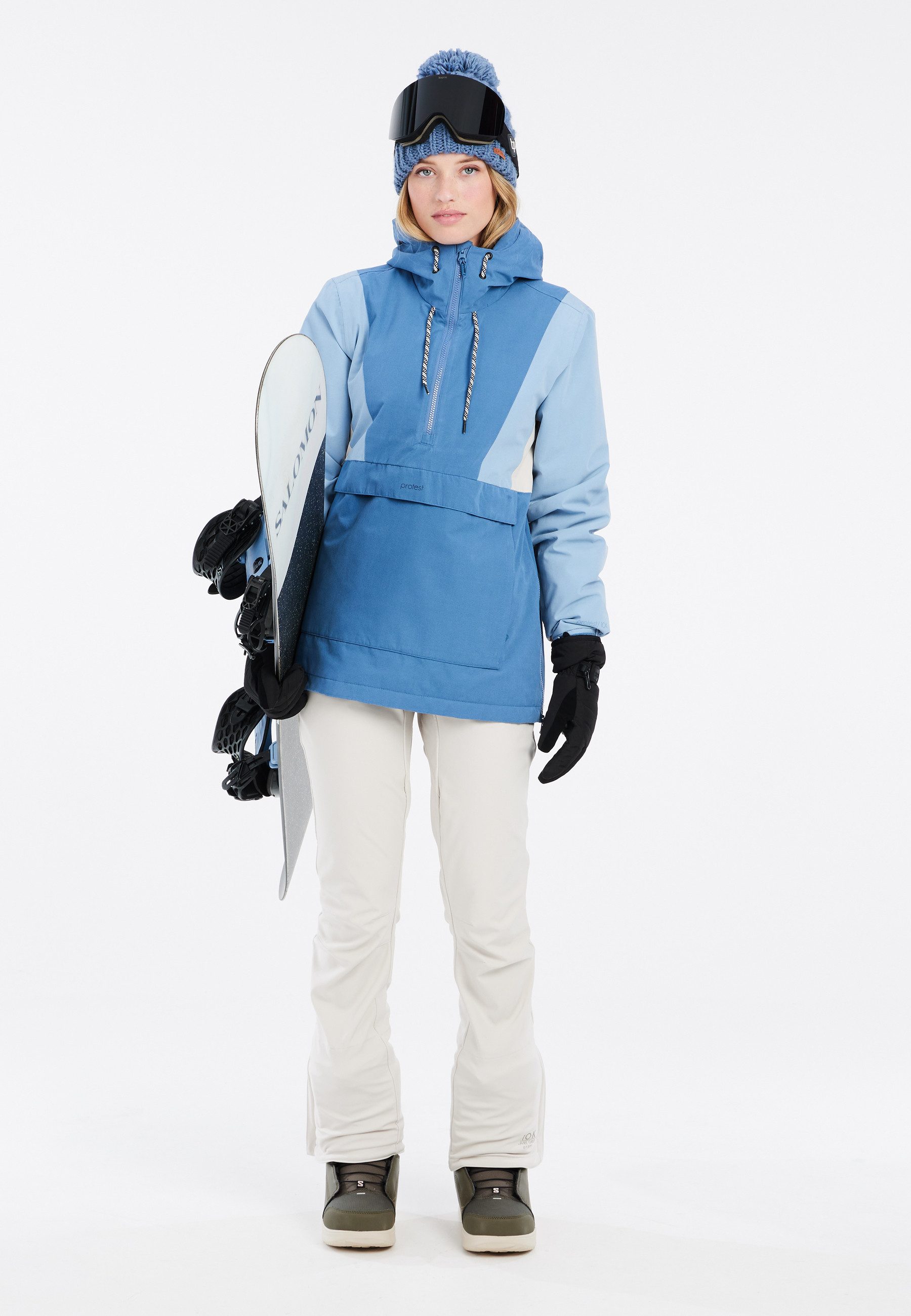 Protest Skijacke PRTAPEL (1-St) Kangaroo pocket