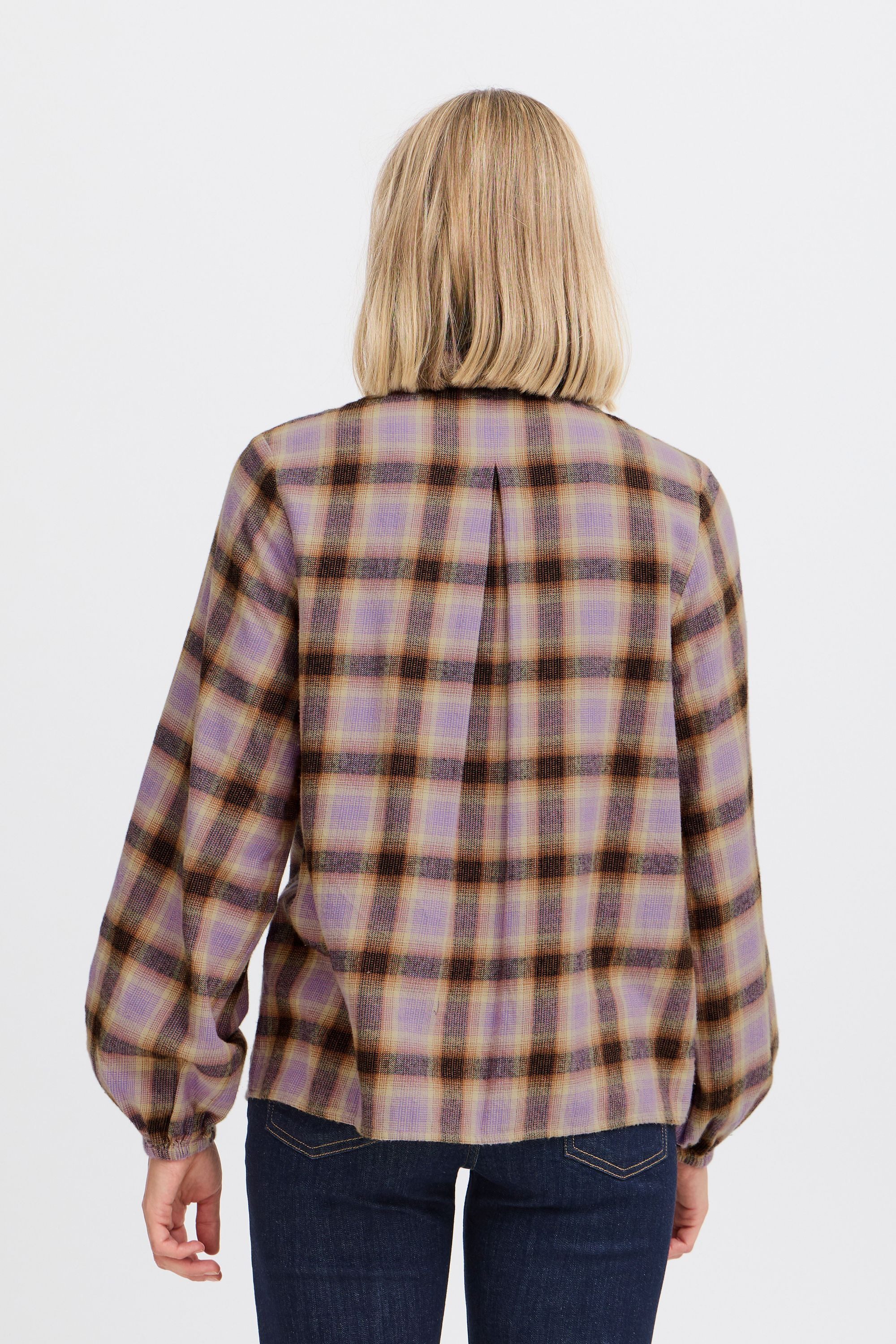Pulz Jeans Langarmhemd PZKATELYN Frill Shirt