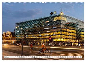 CALVENDO Wandkalender Dänemark - Kopenhagen (Premium, hochwertiger DIN A2 Wandkalender 2023, Kunstdruck in Hochglanz)