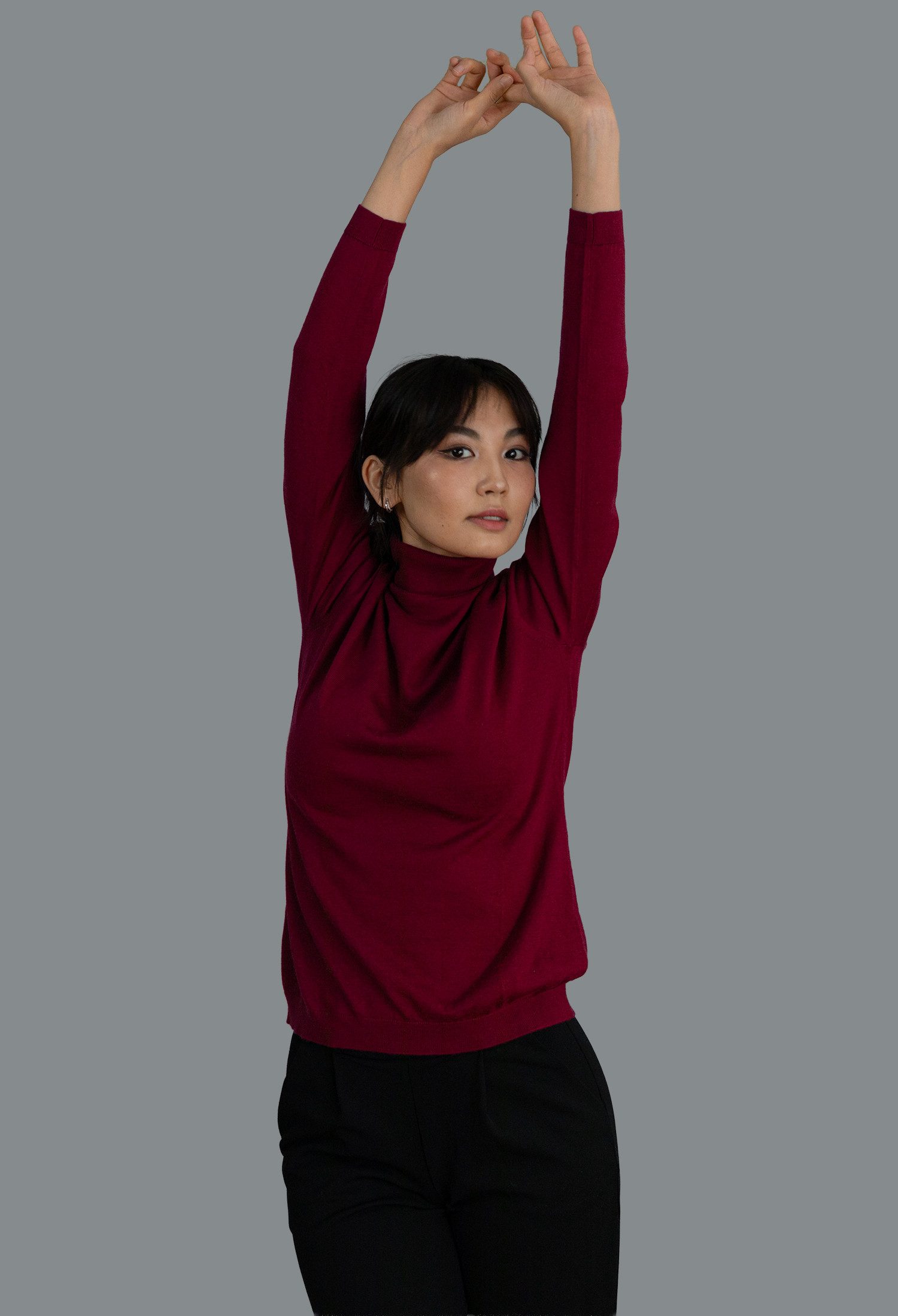 Ariun Kaschmirpullover Kaschmir Seidenmix günstig online kaufen