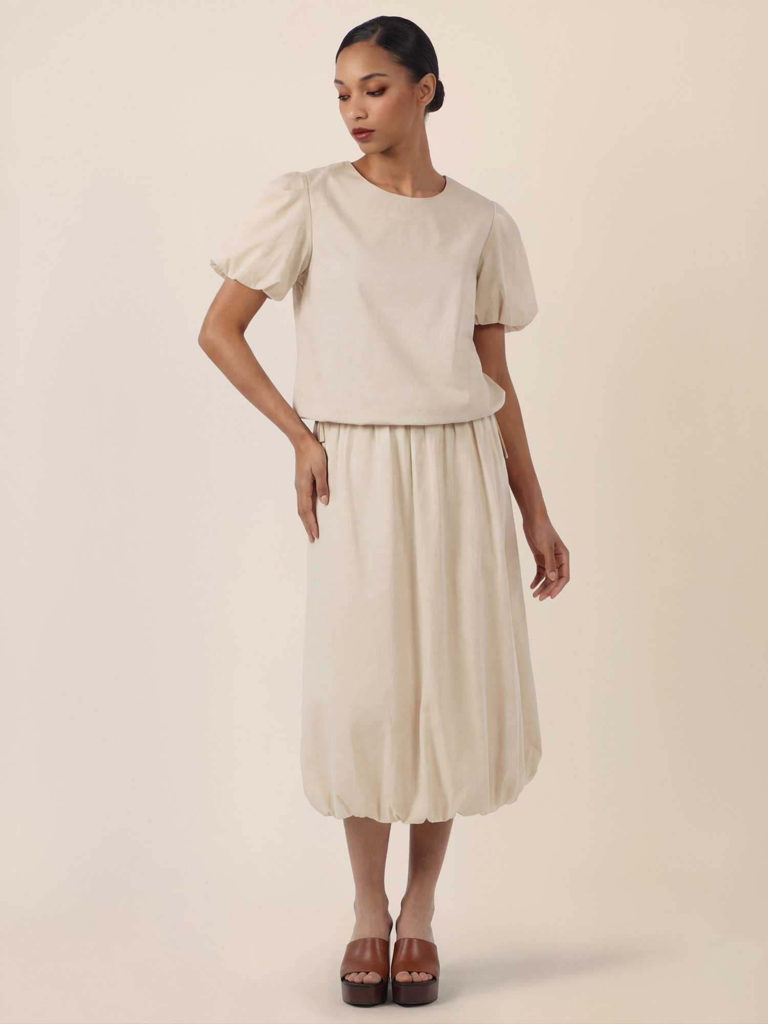 Apart Maxirock mit breitem Bund