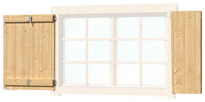 LASITA MAJA Fensterladen, BxH: 129x88 cm, für Gartenhaus »Colorado«