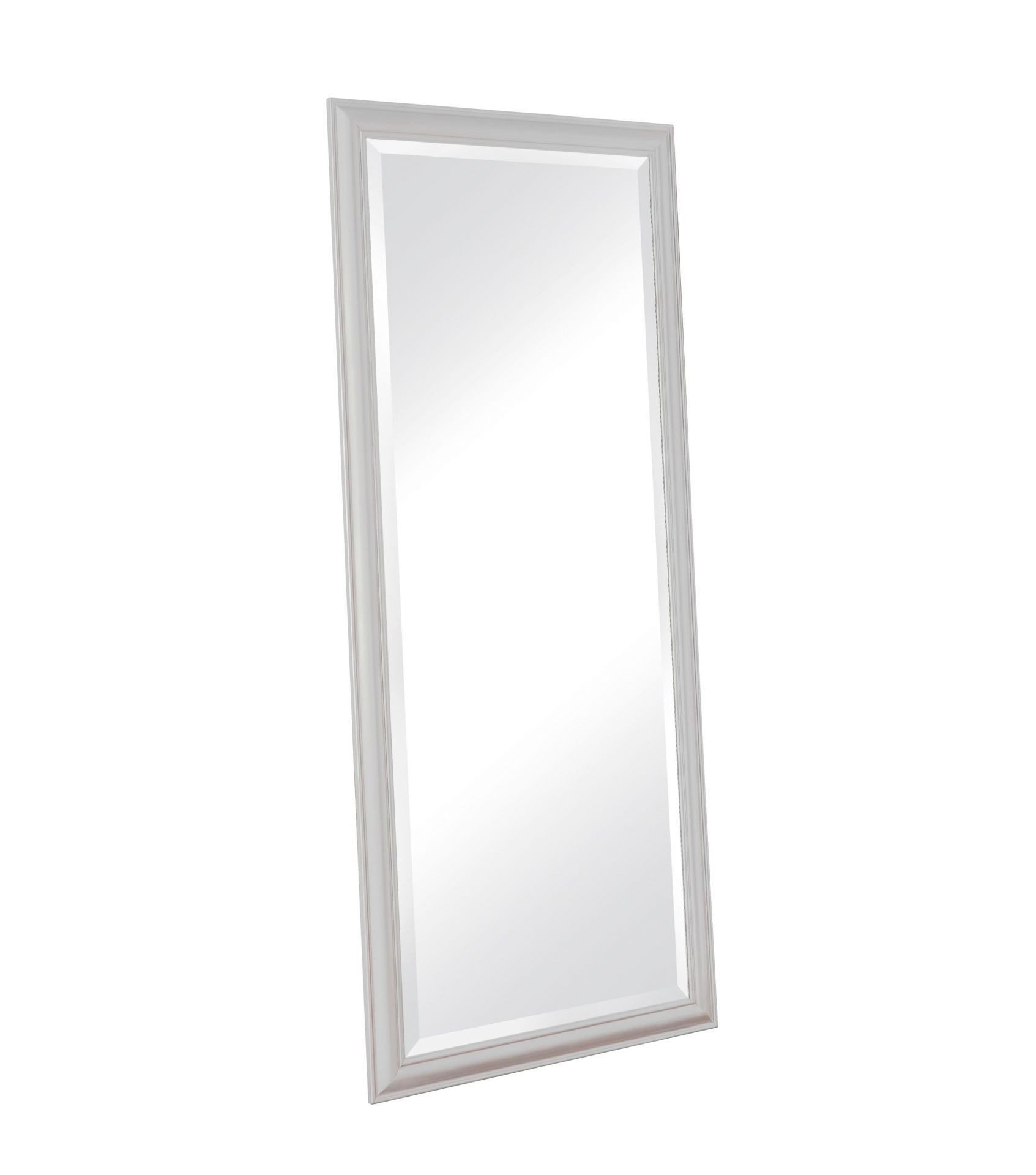 dasmöbelwerk Wandspiegel Wandspiegel Schlicht Weiß 180x80 cm Landhaus-Stil günstig online kaufen