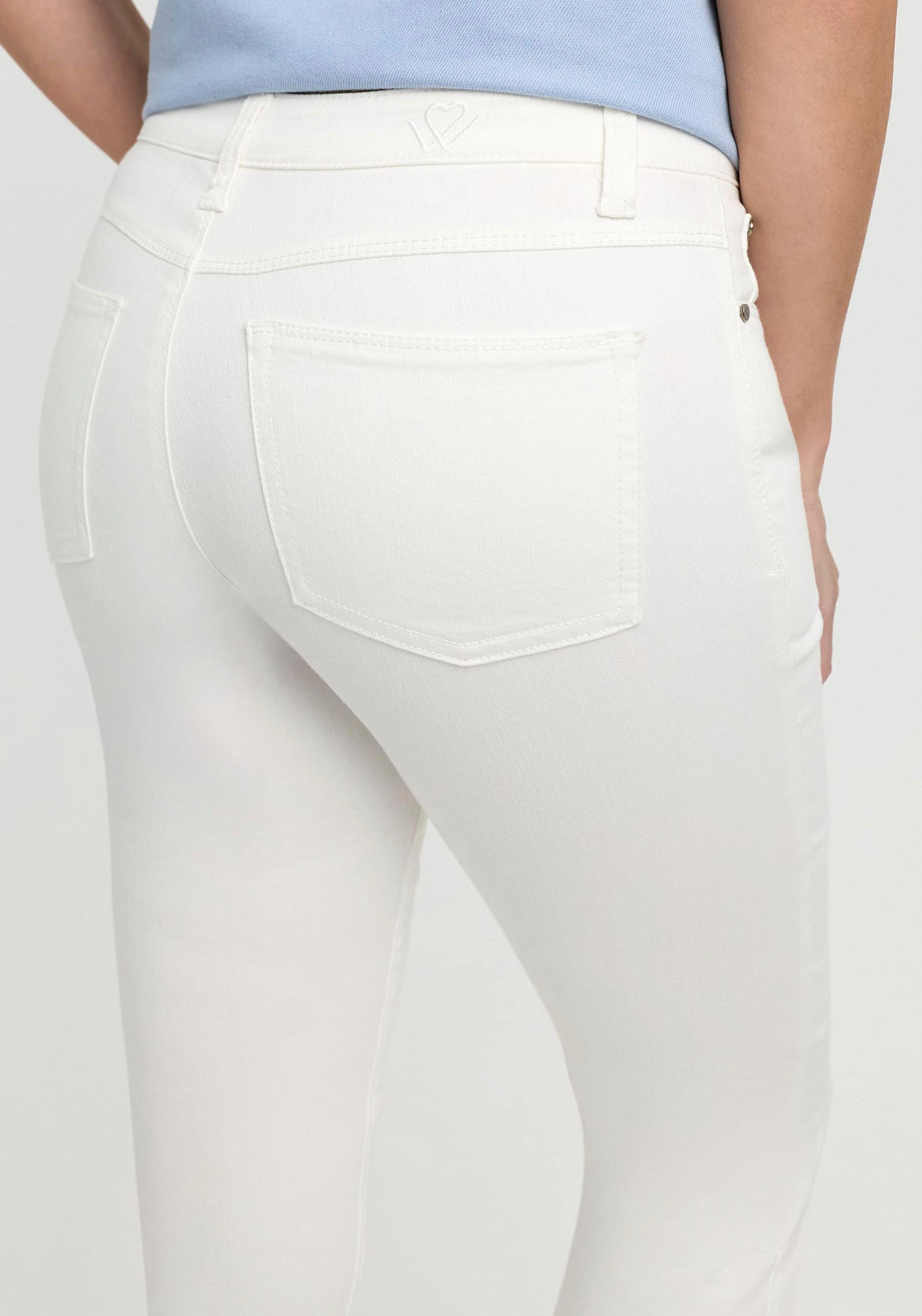 wonderjeans Slim-fit-Jeans Classic Klassischer gerader Schnitt – Bild 4 von 4