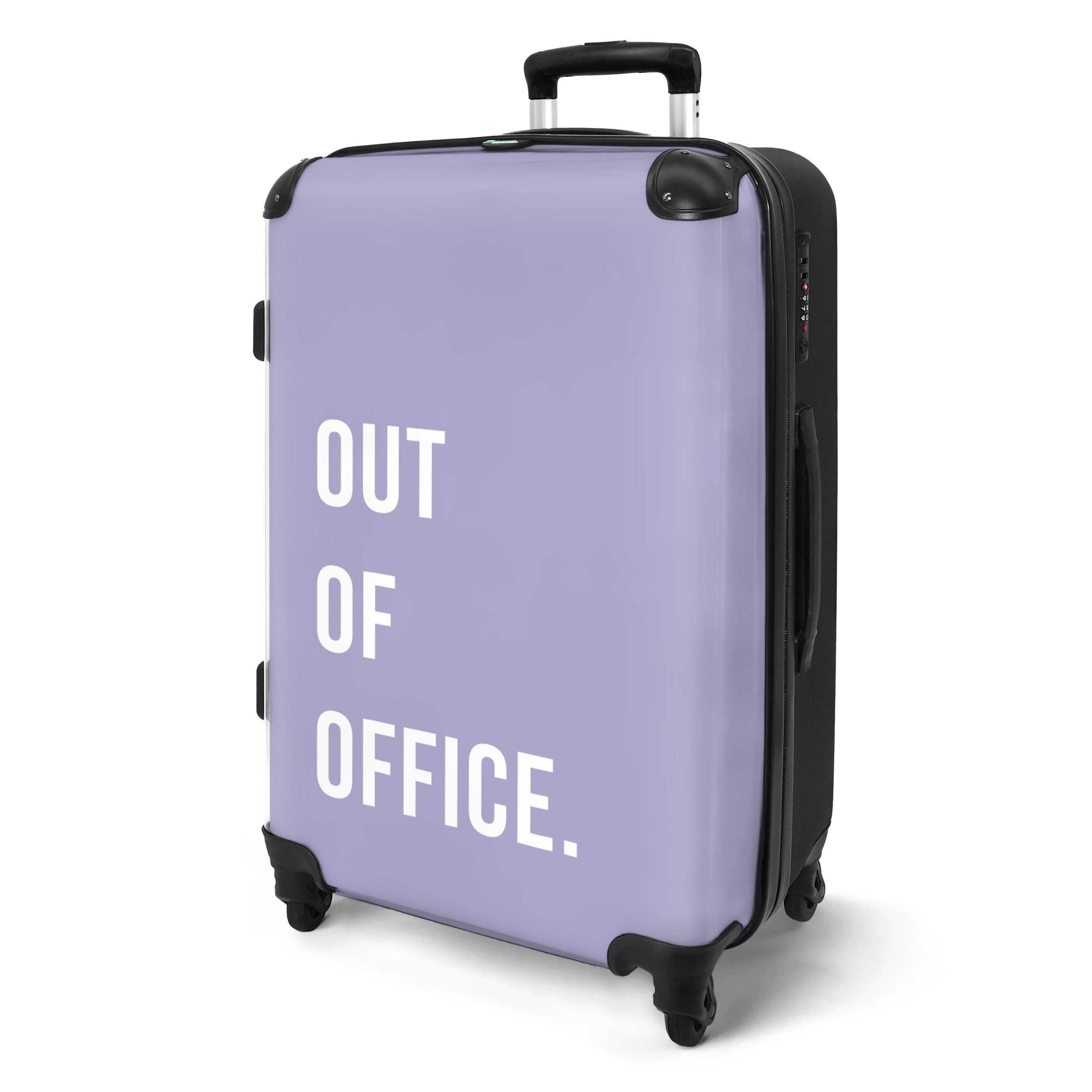 NoBoringSuitcases.com© Hartschalen-Trolley Zitate - Außer Haus günstig online kaufen