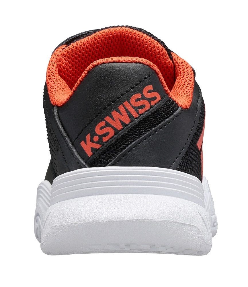 K-Swiss Performance Court Express KLETT Allcourt schwarz/orange Kleinkinder Tennisschuh