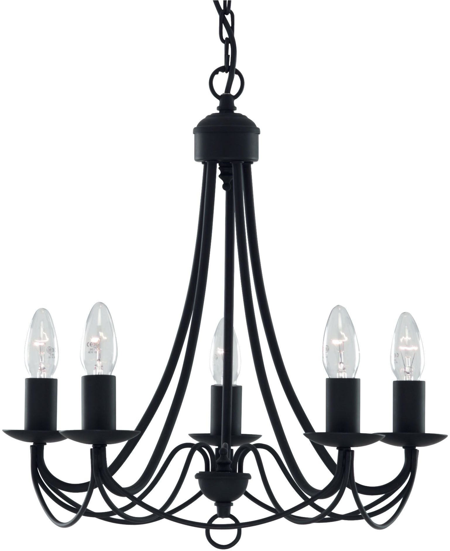 Searchlight Pendelleuchte Maypole 5Lt Pendelleuchte, ohne Leuchtmittel