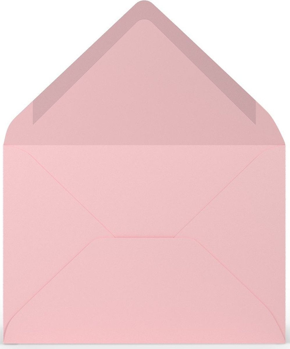 Rössler Briefumschlag Конверты Coloretti VE=5 Stück C6 rosa