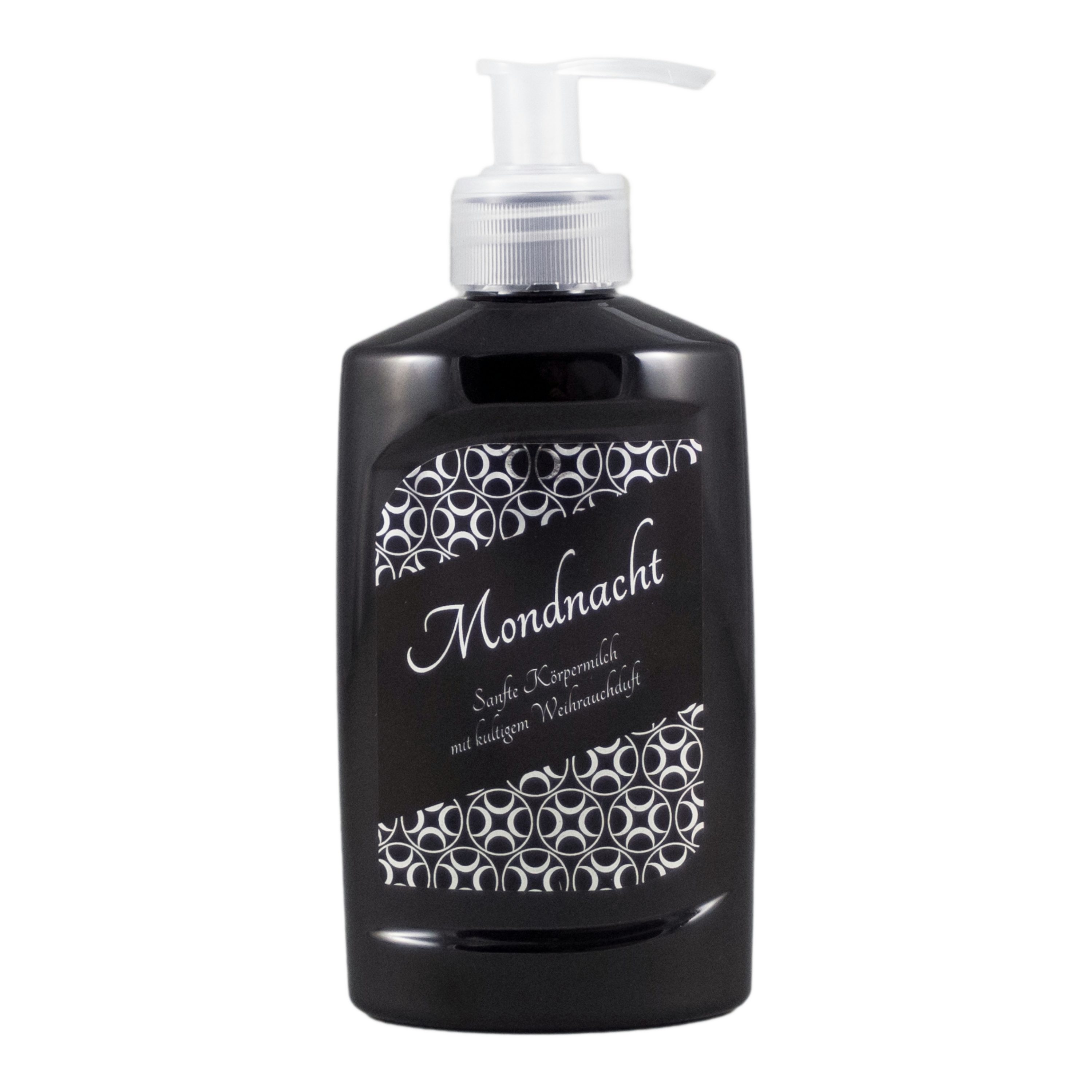 ≈petra Körpermilch Mondnacht [300 ml] aus der ≈petra Manufaktur, weiß mit intensivem, eleganten Duft nach unwiderstehlichem Weihrauch