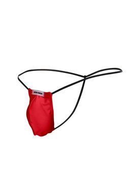 Justin + Simon String Classic G-String Bade-String - rot (1-St) glänzend