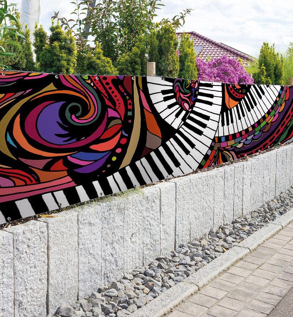 Thumbnail - MyMaxxi Sichtschutzzaunmatten Zaunbanner Klaviersog Sichtschutz Garten Zaun, (Bambus grün)