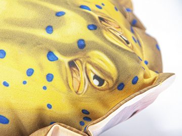 GABY Kuscheltier GABY fish pillows - Kissen - Blaupunktrochen - 50 cm