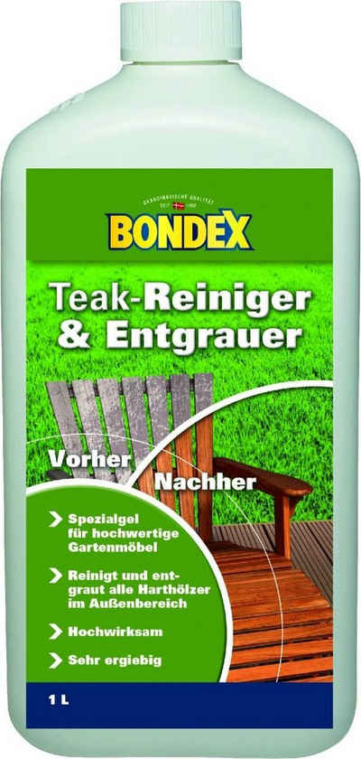 Bondex Bondex Teakmöbel-Entgrauer 1 L farblos Holzpflegeöl