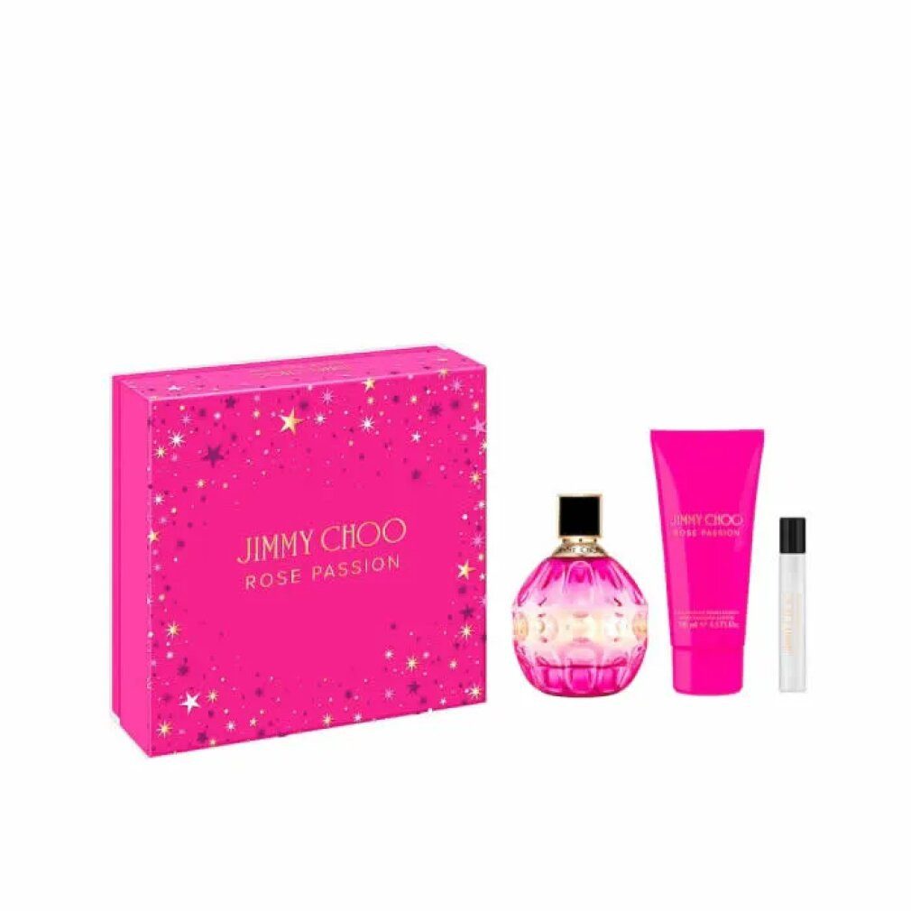 JIMMY CHOO Eau de Parfum Rose Passion Eau De Parfum Spray Set 3 Artikel