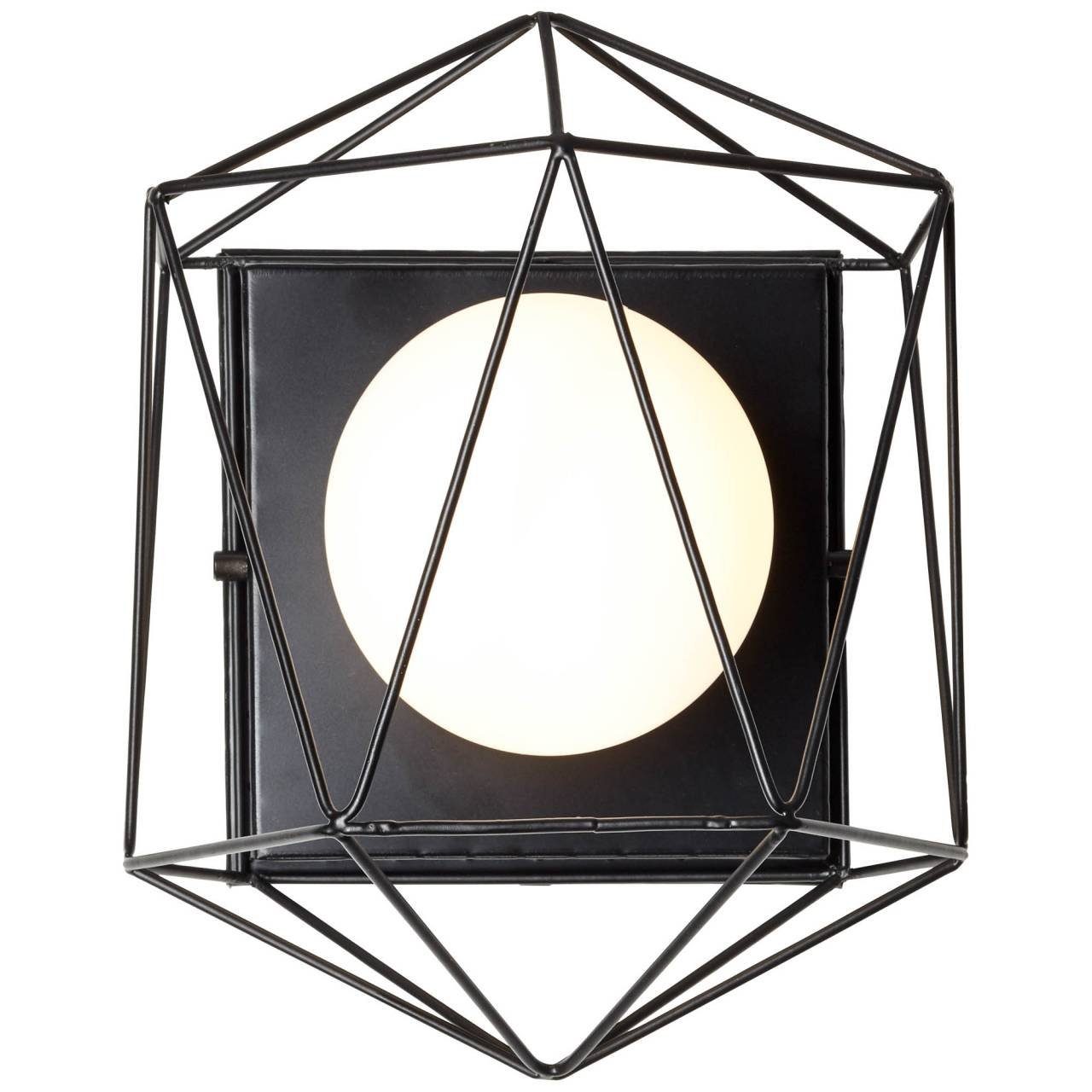 1x Deckenleuchte Synergy, QT14, 33W Brilliant Wand- schwarz/weiß und Deckenleuchte Synergy Lampe G9,