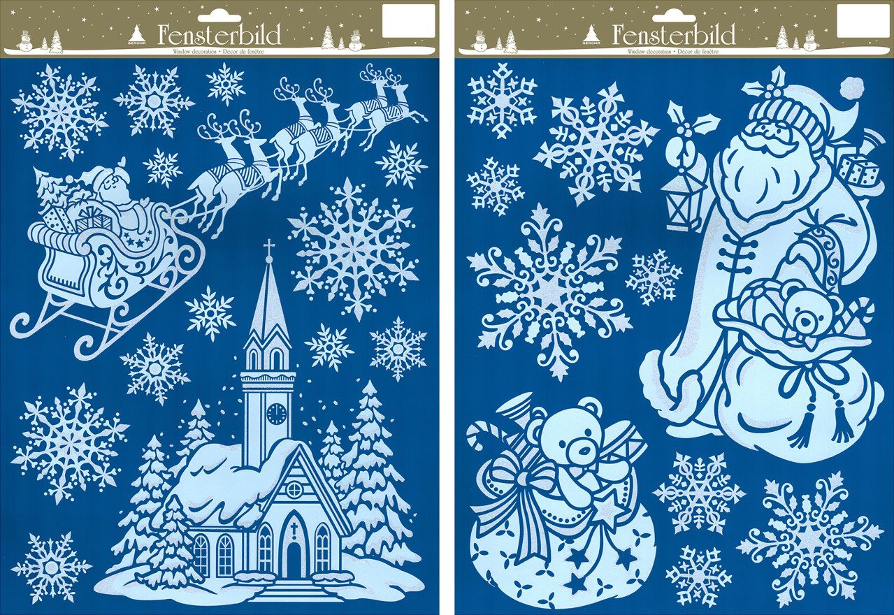 Rodermund Fensterbild Fensterbild Weihnachten Kunststoff 29 günstig online kaufen