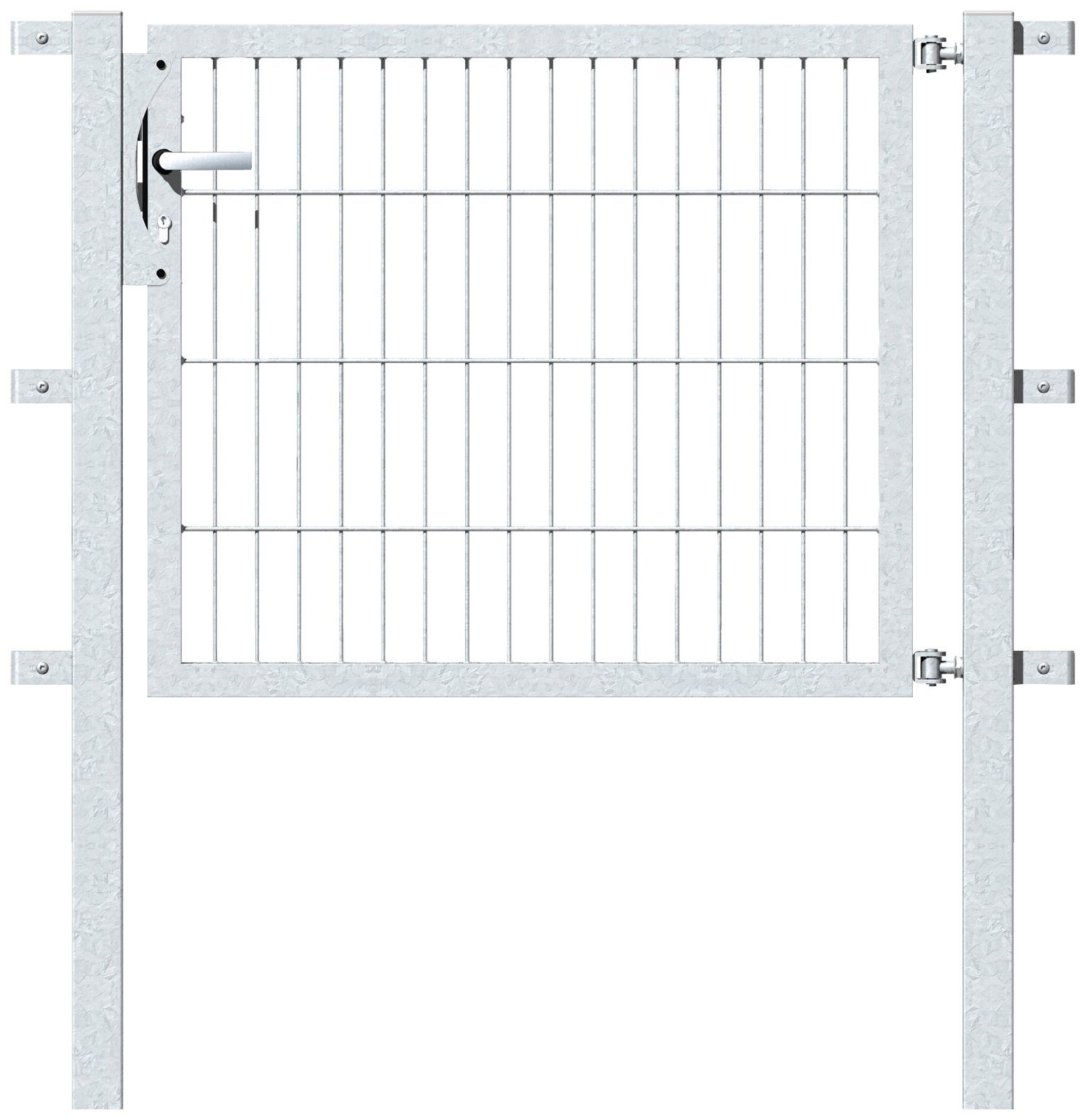 Alberts Zauneinzeltür, 100 cm Breite, in versch. Höhen