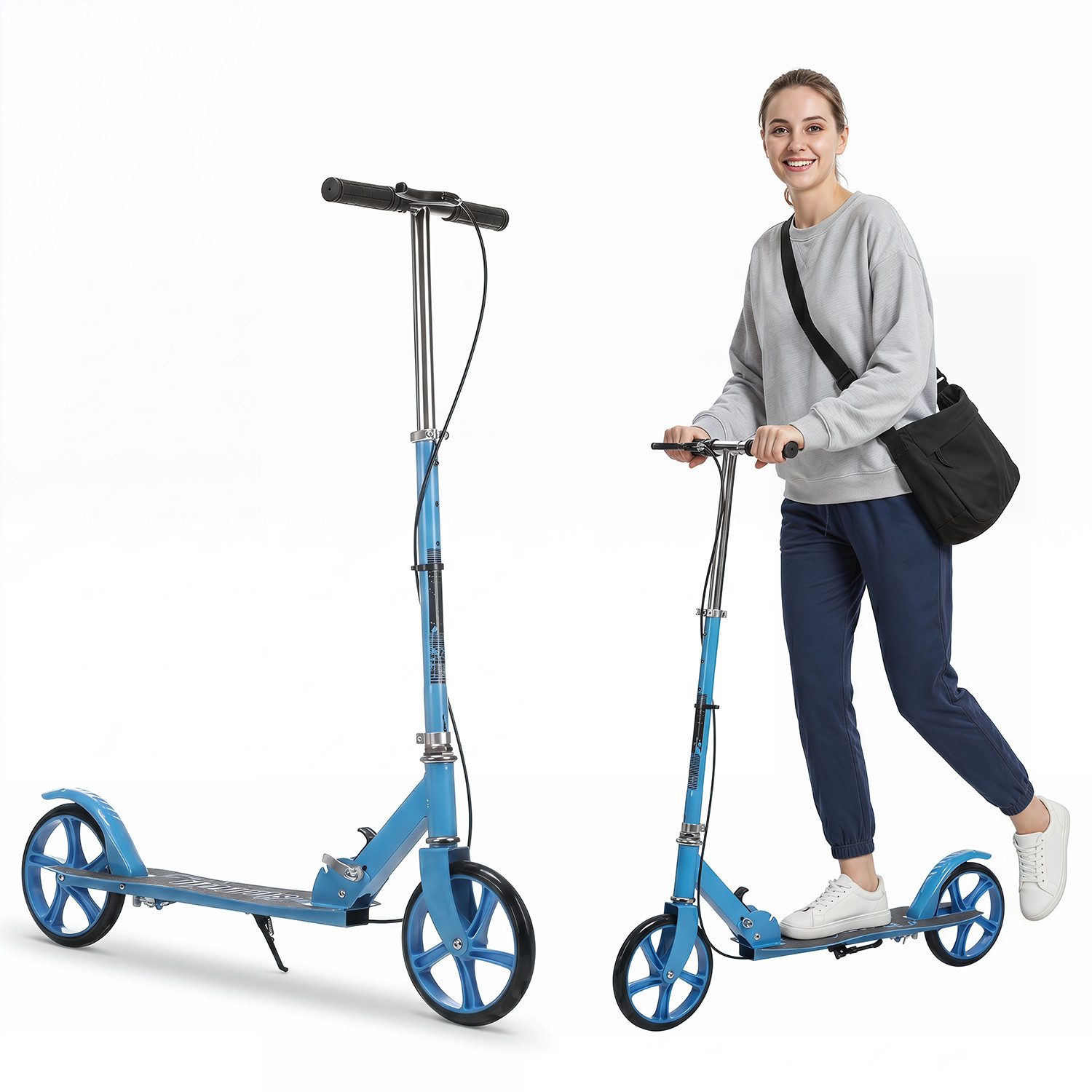 Cityroller Tretroller Kickroller Cityroller Kinderroller Erwachsene Scooter