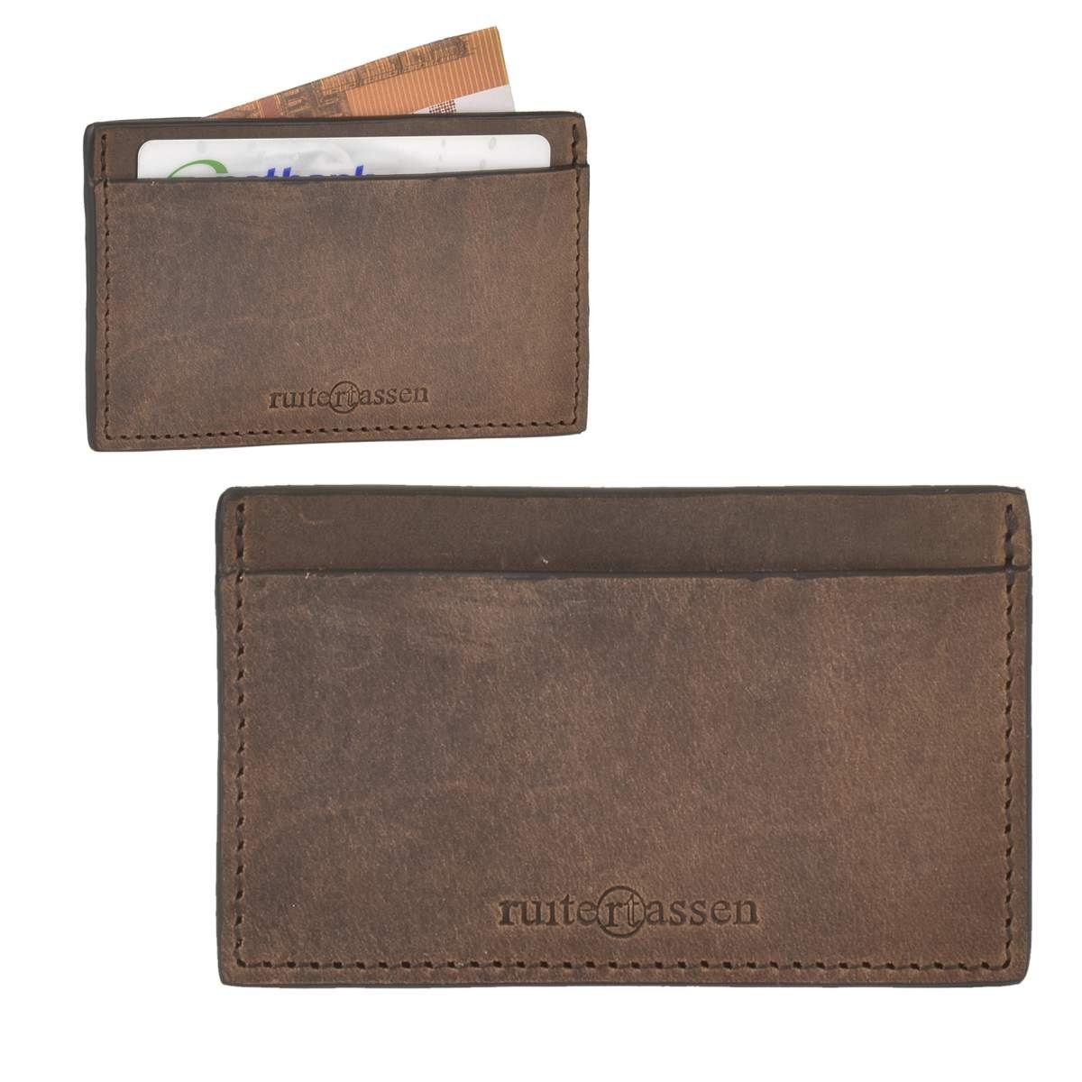 Ruitertassen Kartenetui Classic Adult, aus hochwertigem Rindleder