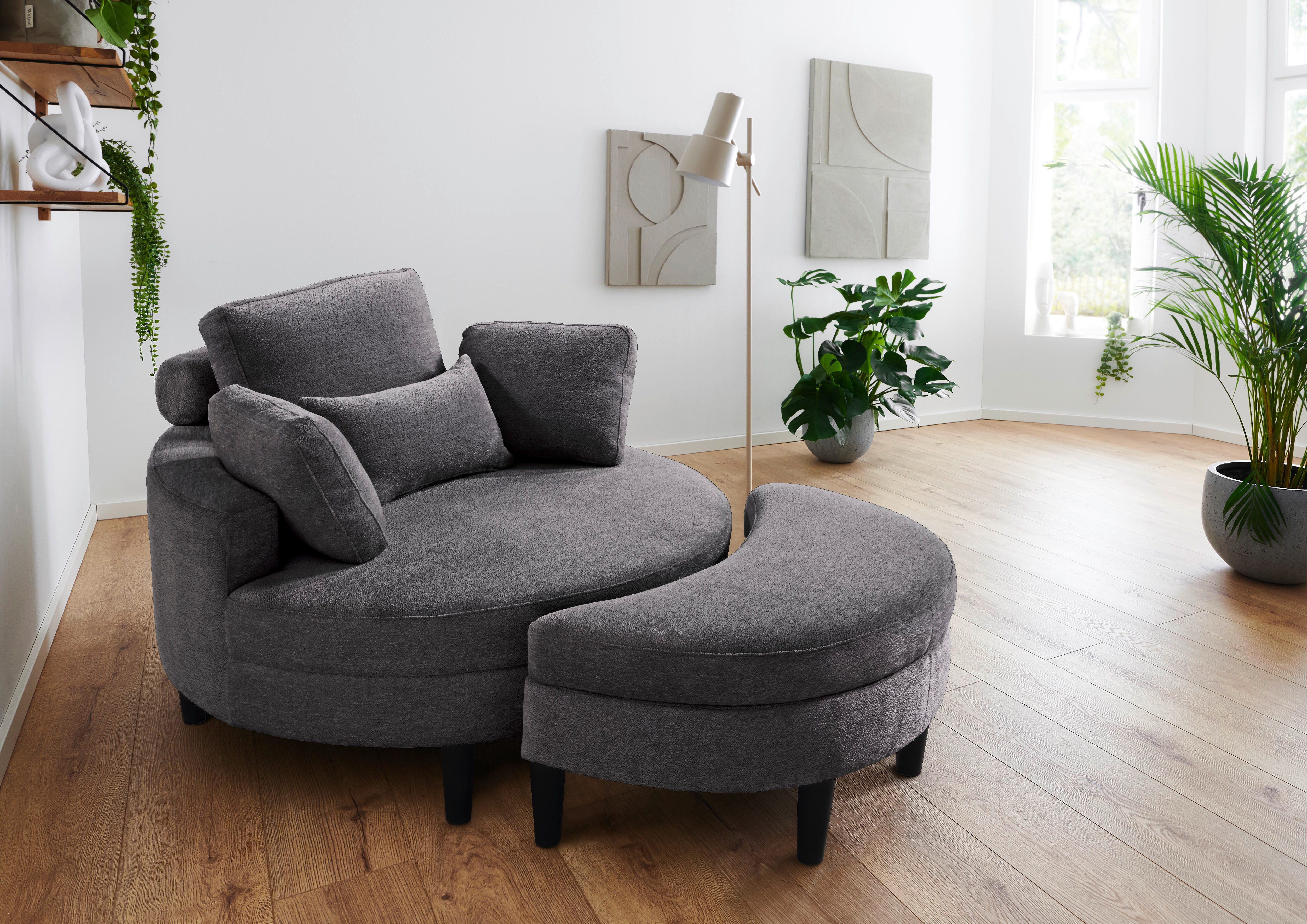 ATLANTIC home collection Loveseat Ravi, B: 114 cm, XXL- Sessel, mit Staurau günstig online kaufen