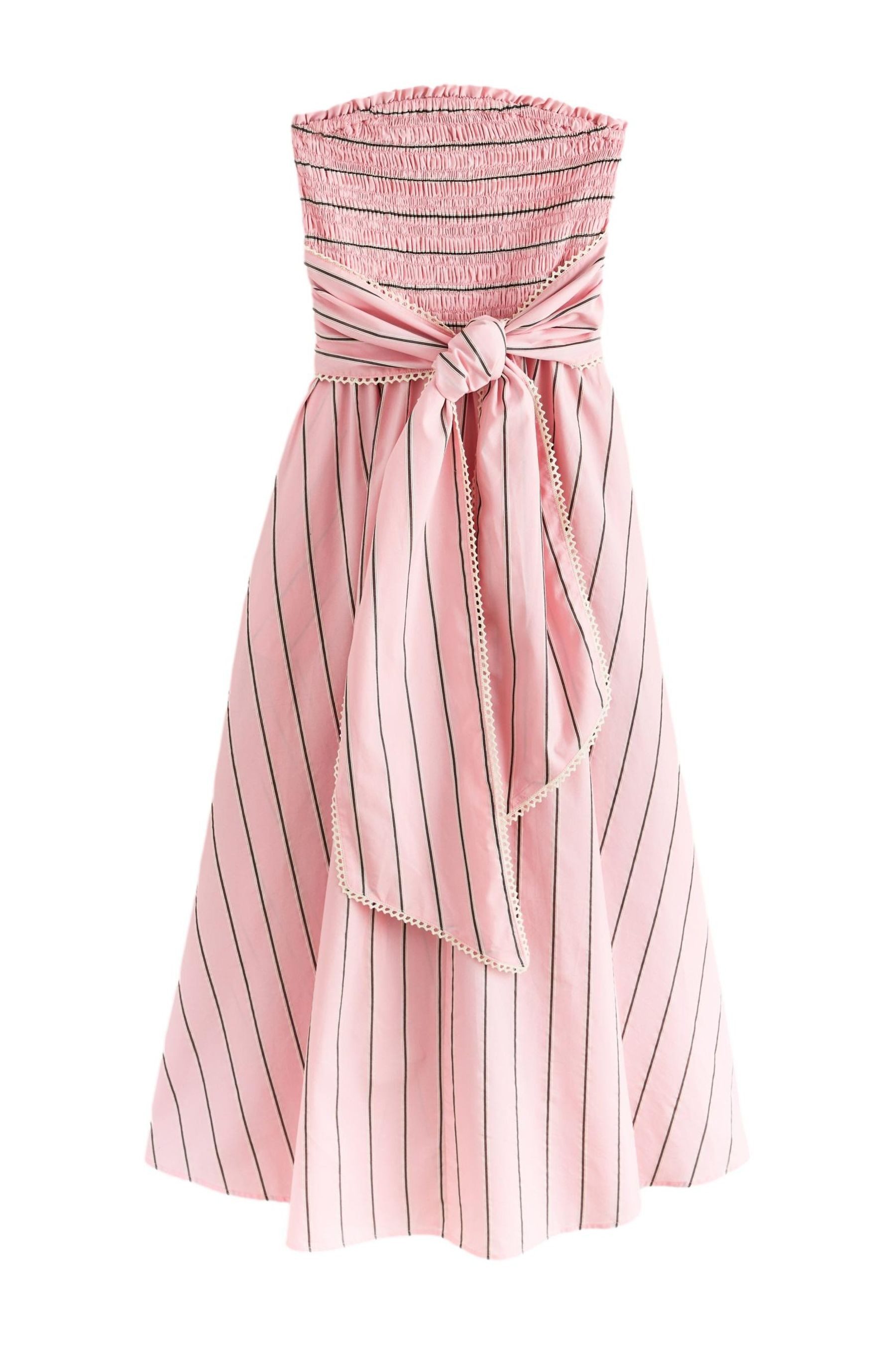 Next Midikleid Festliches Bandeau-Midikleid mit gerafftem Mieder (1-tlg)
