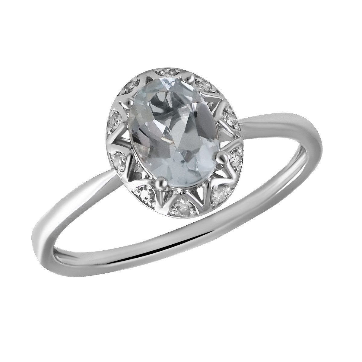 Reflexion Diamonds Goldring in 585/- Weißgold günstig online kaufen
