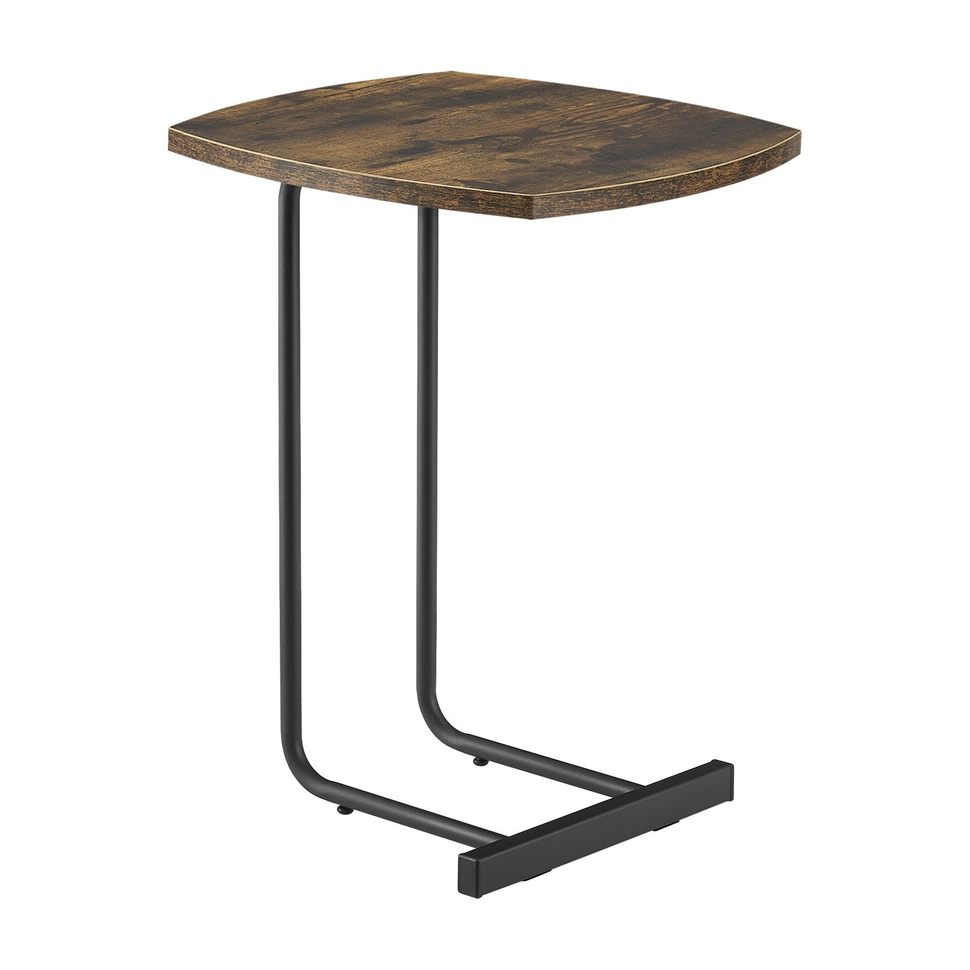 en.casa Beistelltisch, »Kjellerup« Abstelltisch Metallgestell Dunkler günstig online kaufen