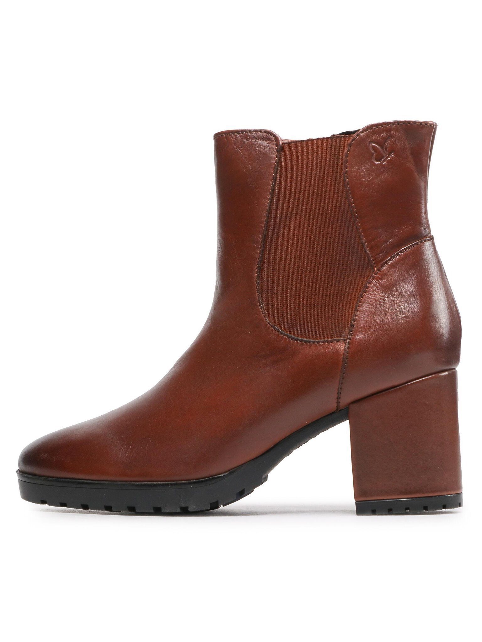 Caprice Stiefeletten 9-25310-29 Cognac Nappa 303 Stiefelette