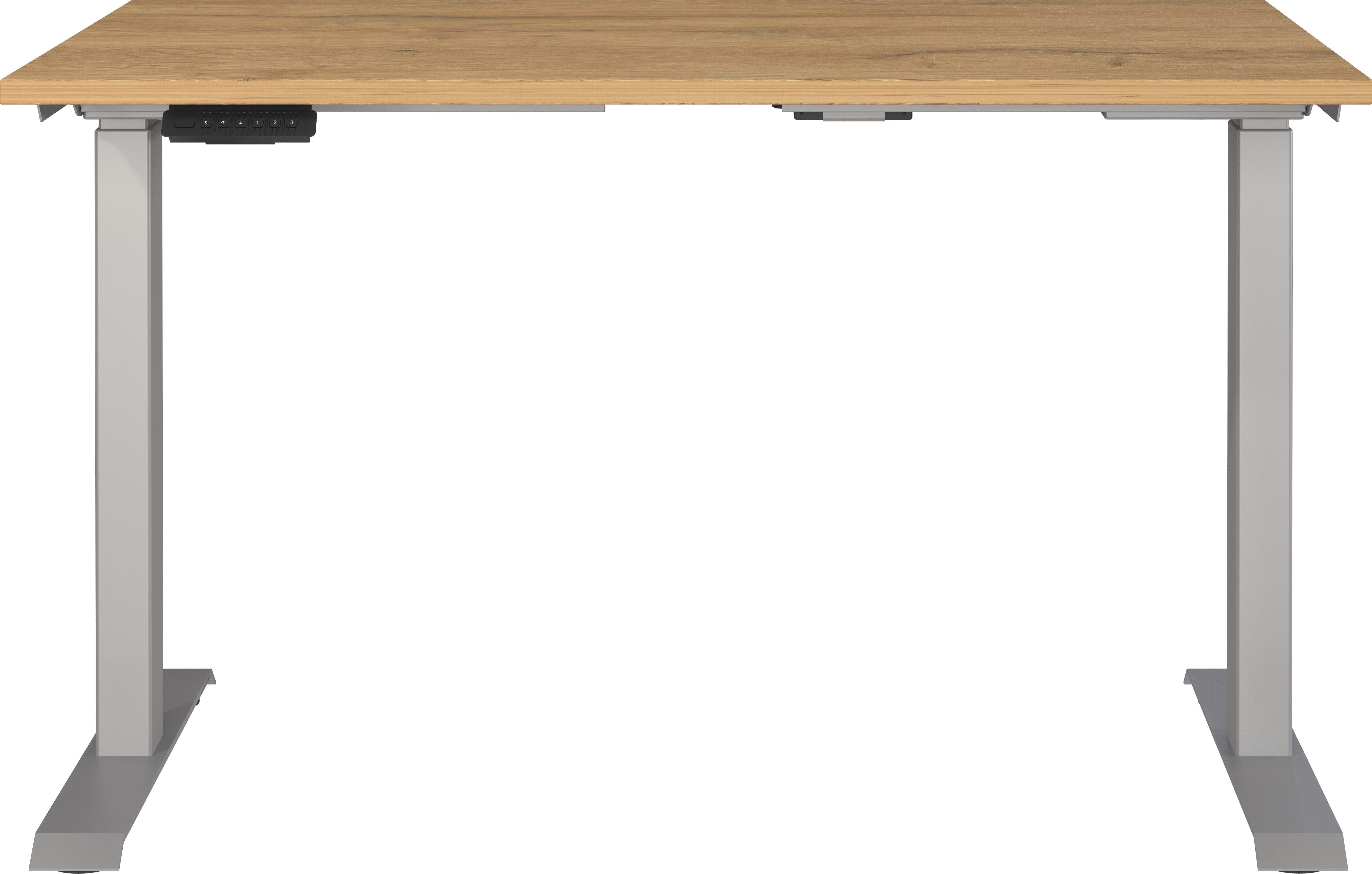 GERMANIA Schreibtisch Jet, elektrisch höhenverstellbar, moderne Farbvariationen, Breite 120/140/160/180 cm, Made in Germany