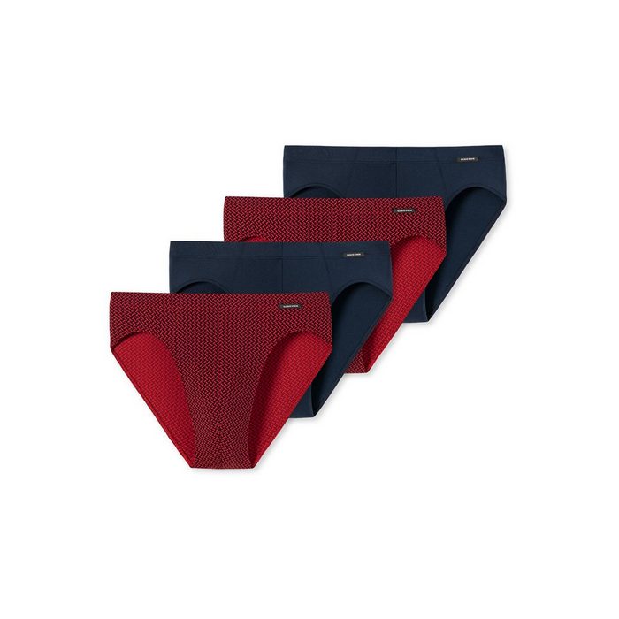 Schiesser Slip 4er Pack Tactel (Spar-Set 4-St) Mini Slip / Unterhose - Ohne Eingriff