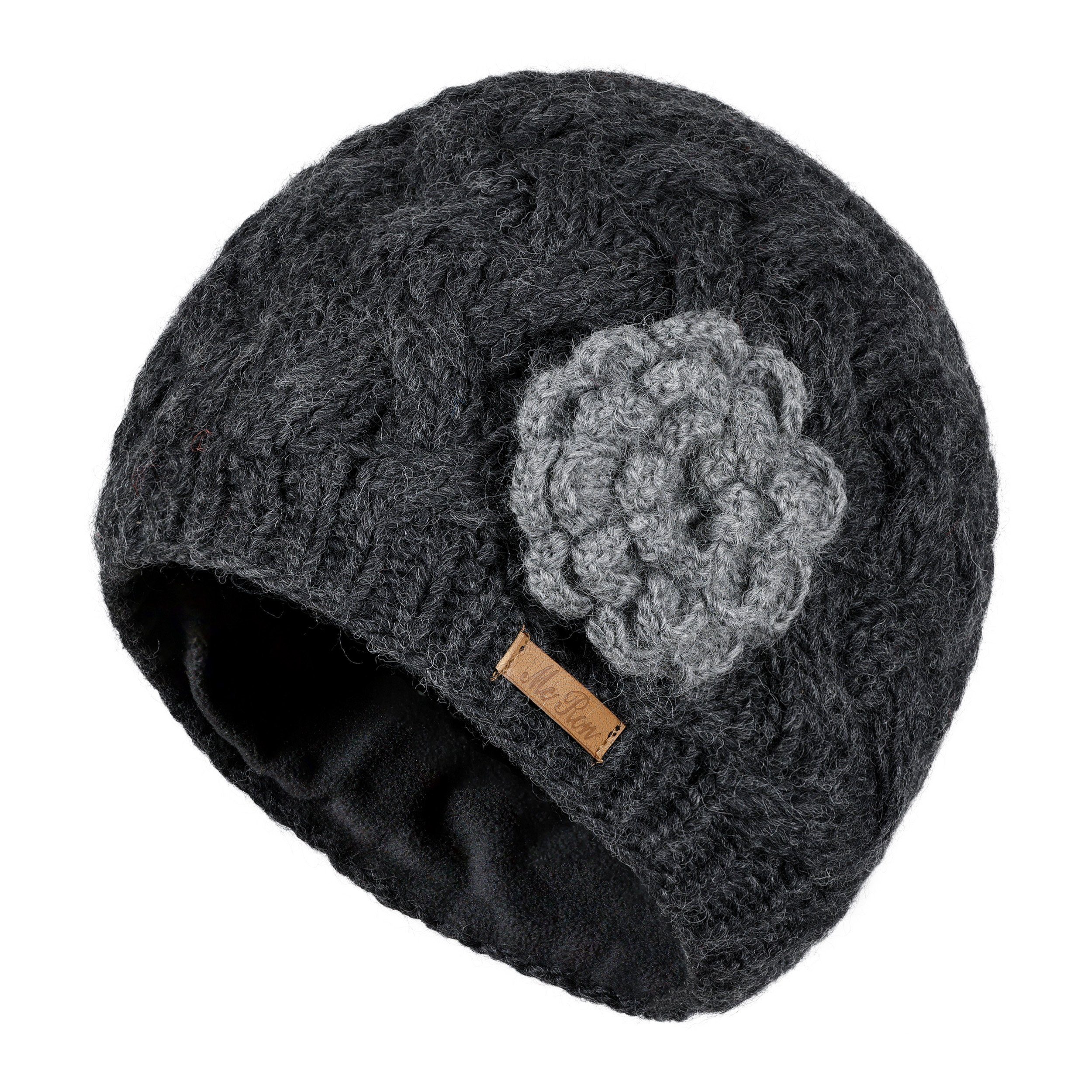 McRon Strickmütze Wollmütze Modell Arielle gefüttert günstig online kaufen